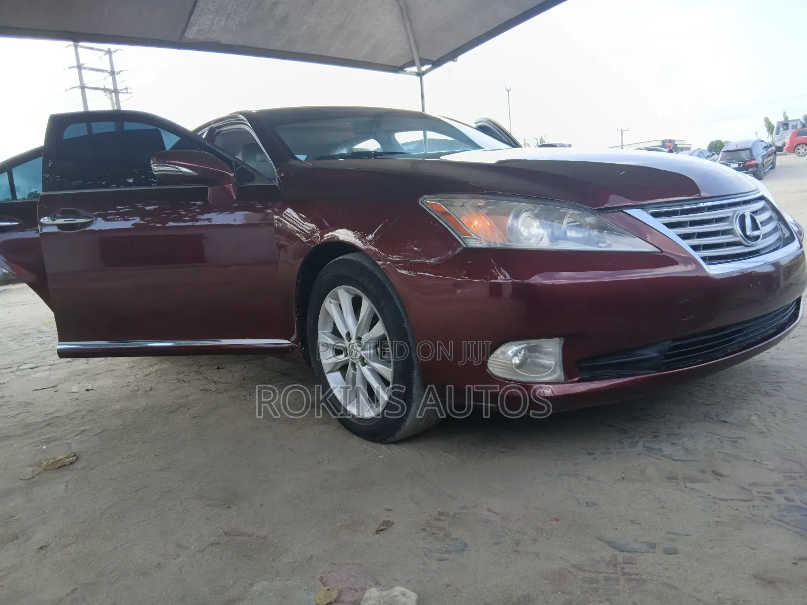 Lexus ES 350 2011 Red