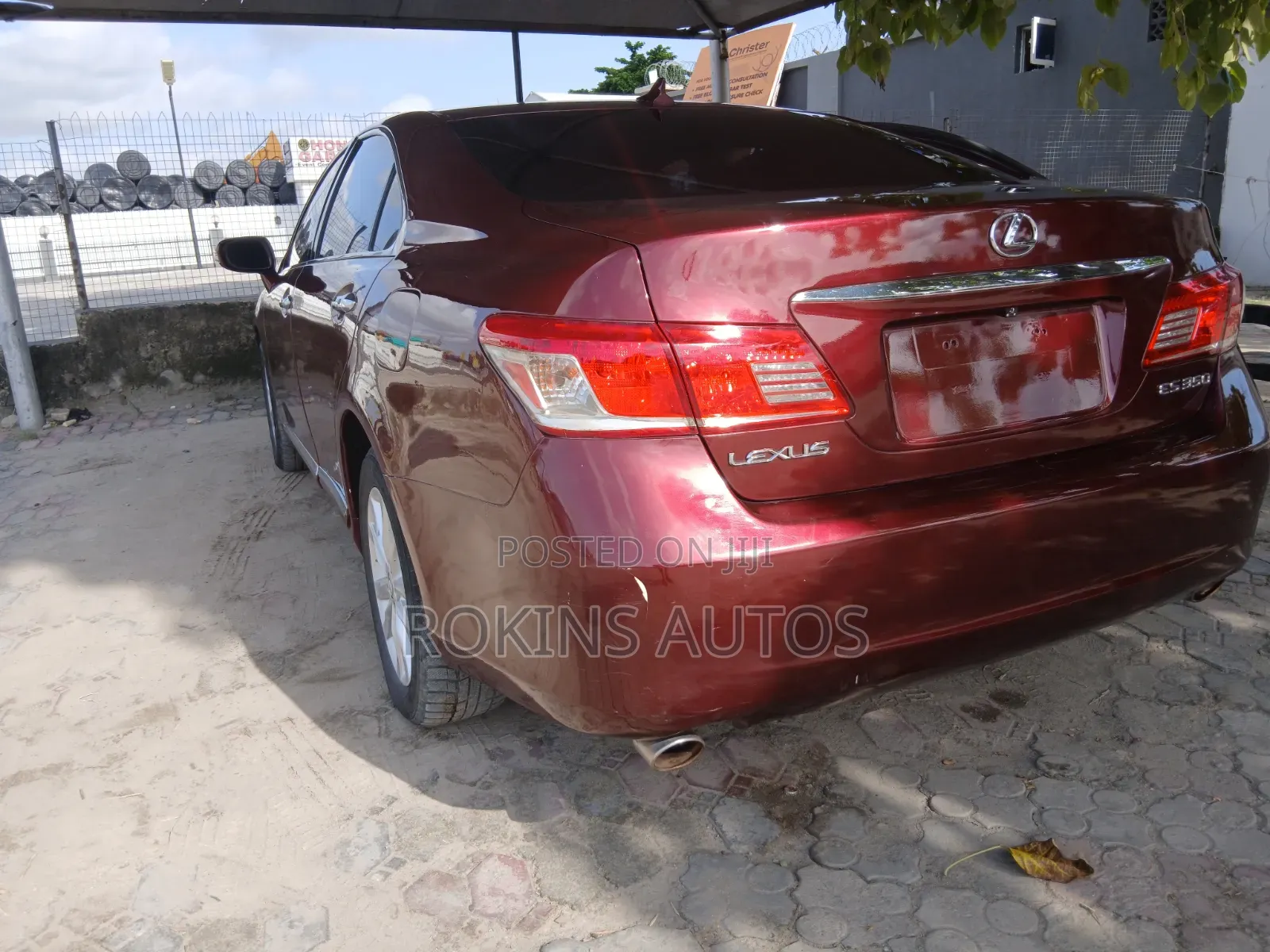 Lexus ES 350 2011 Red