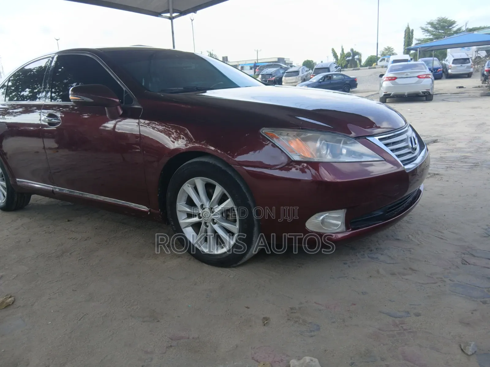 Lexus ES 350 2011 Red