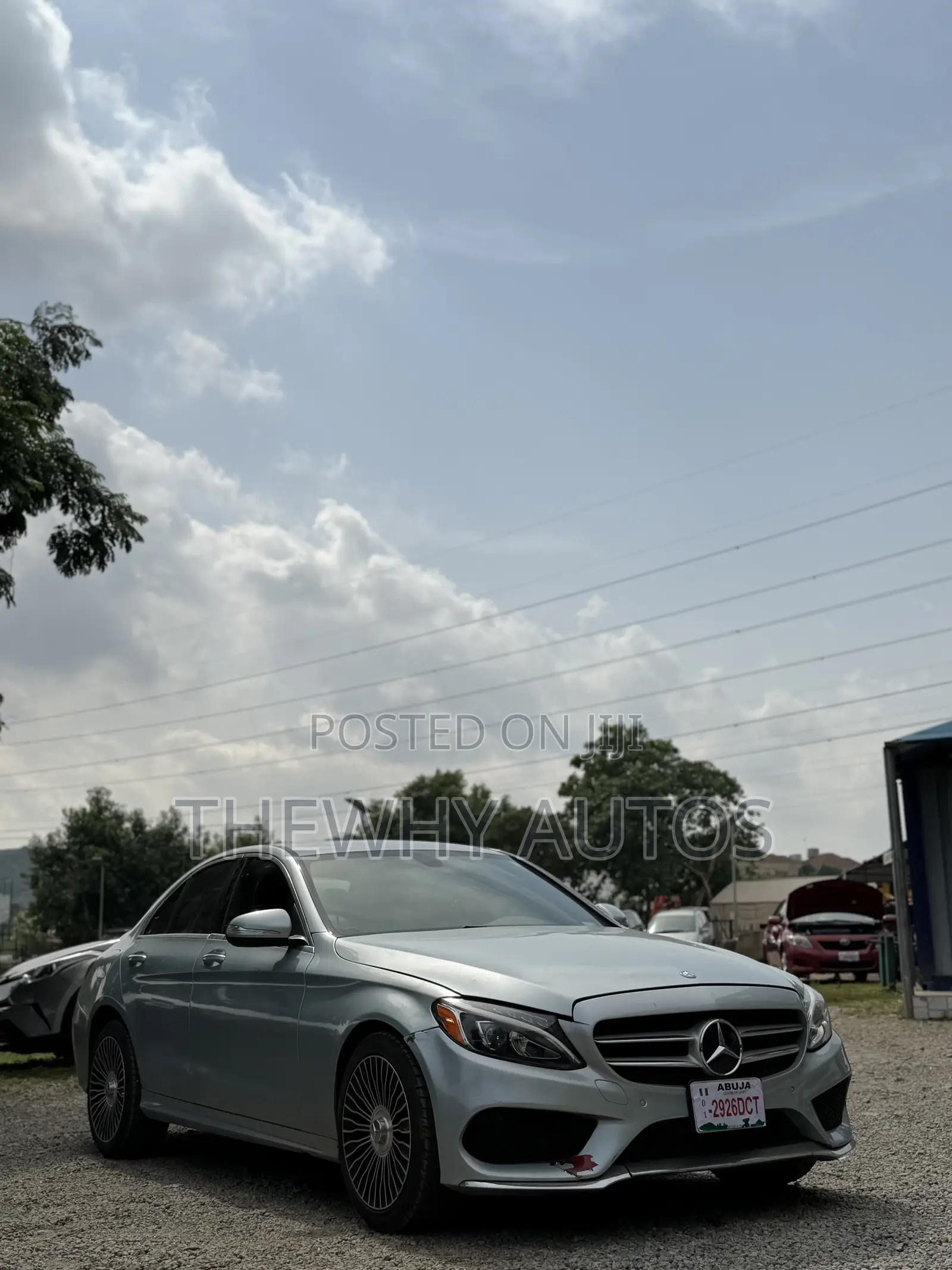 Mercedes-Benz C300 Sport 4dr AWD 4Matic Sedan (2.0L 4cyl 7A) 2015 Blue