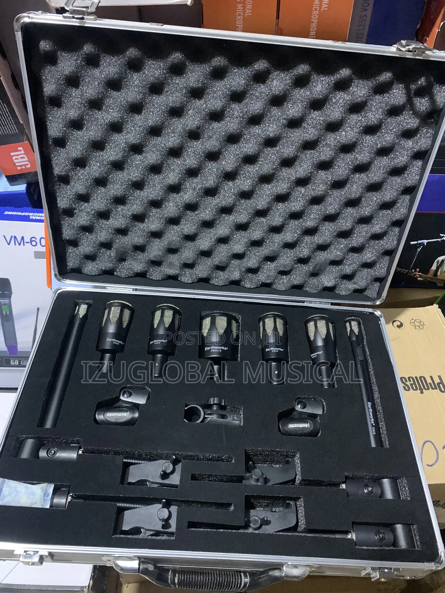Earthworks Ds7 Drumkits Seven Pieces Professional Drum Microphone