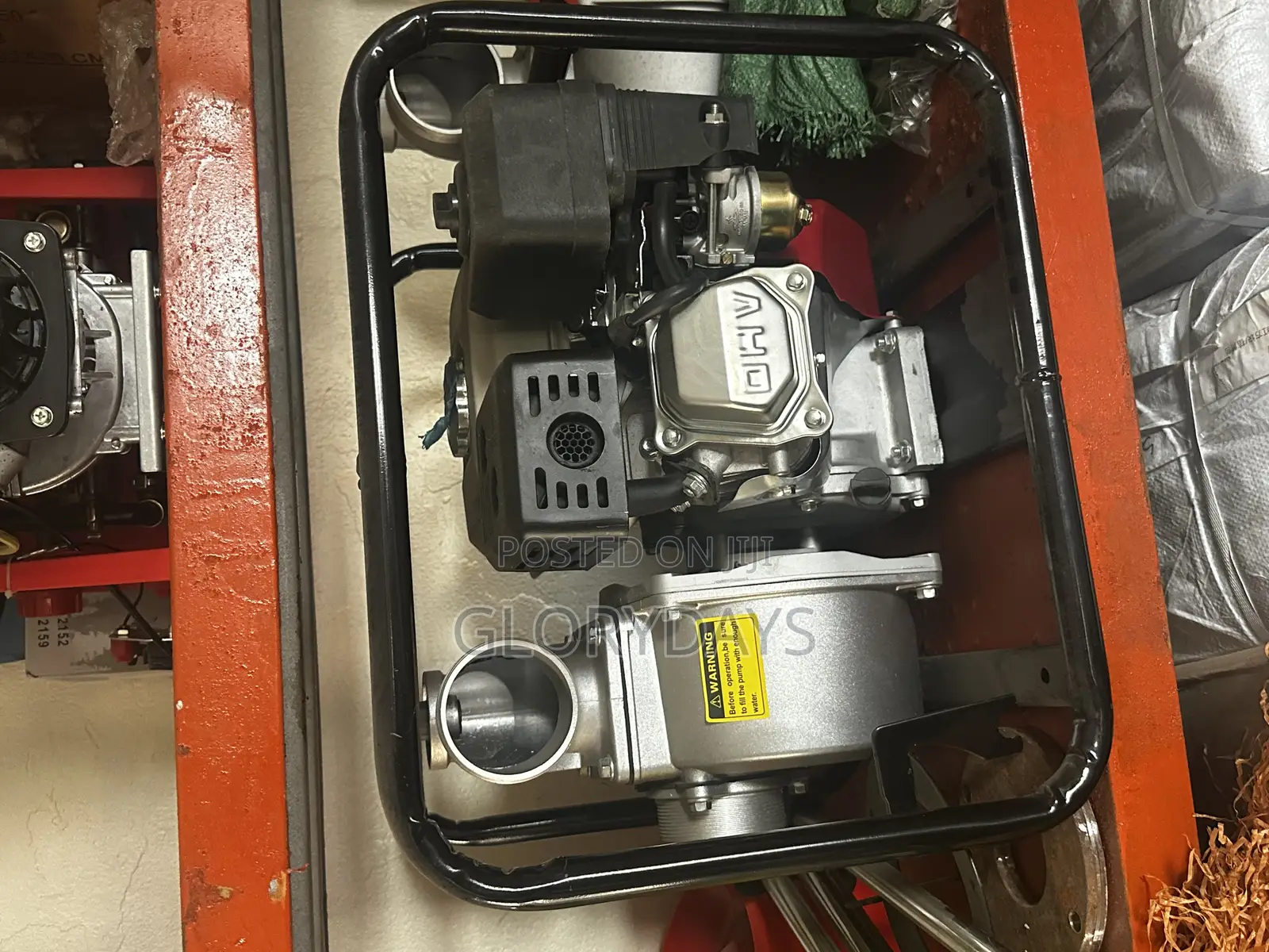 Portable 3-Inch Gasoline-Powered Water Pump