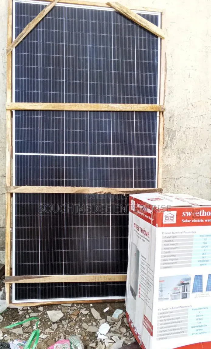 Solar Panel Water Heater 100l