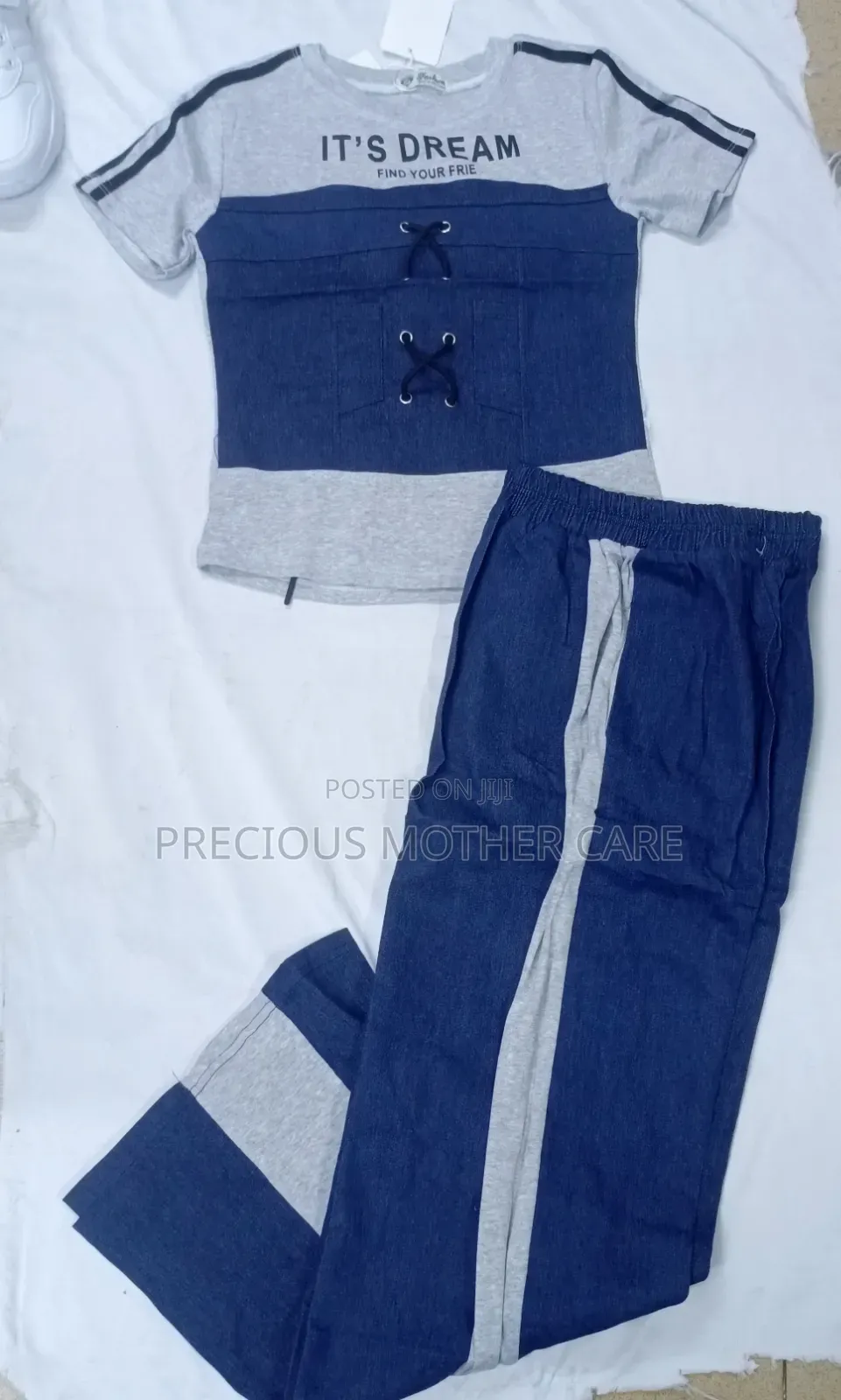 Teenager Girls Mix Top With Jean and Palazzo Trouser