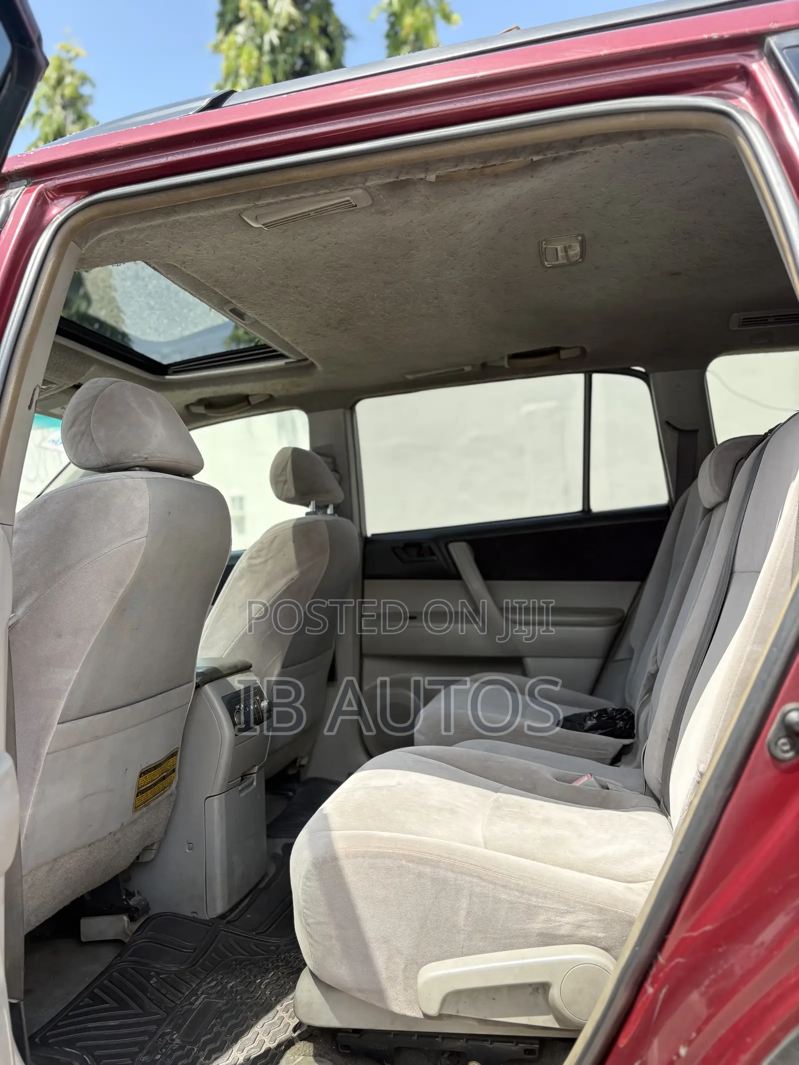 Toyota Highlander 4x4 2008 Red