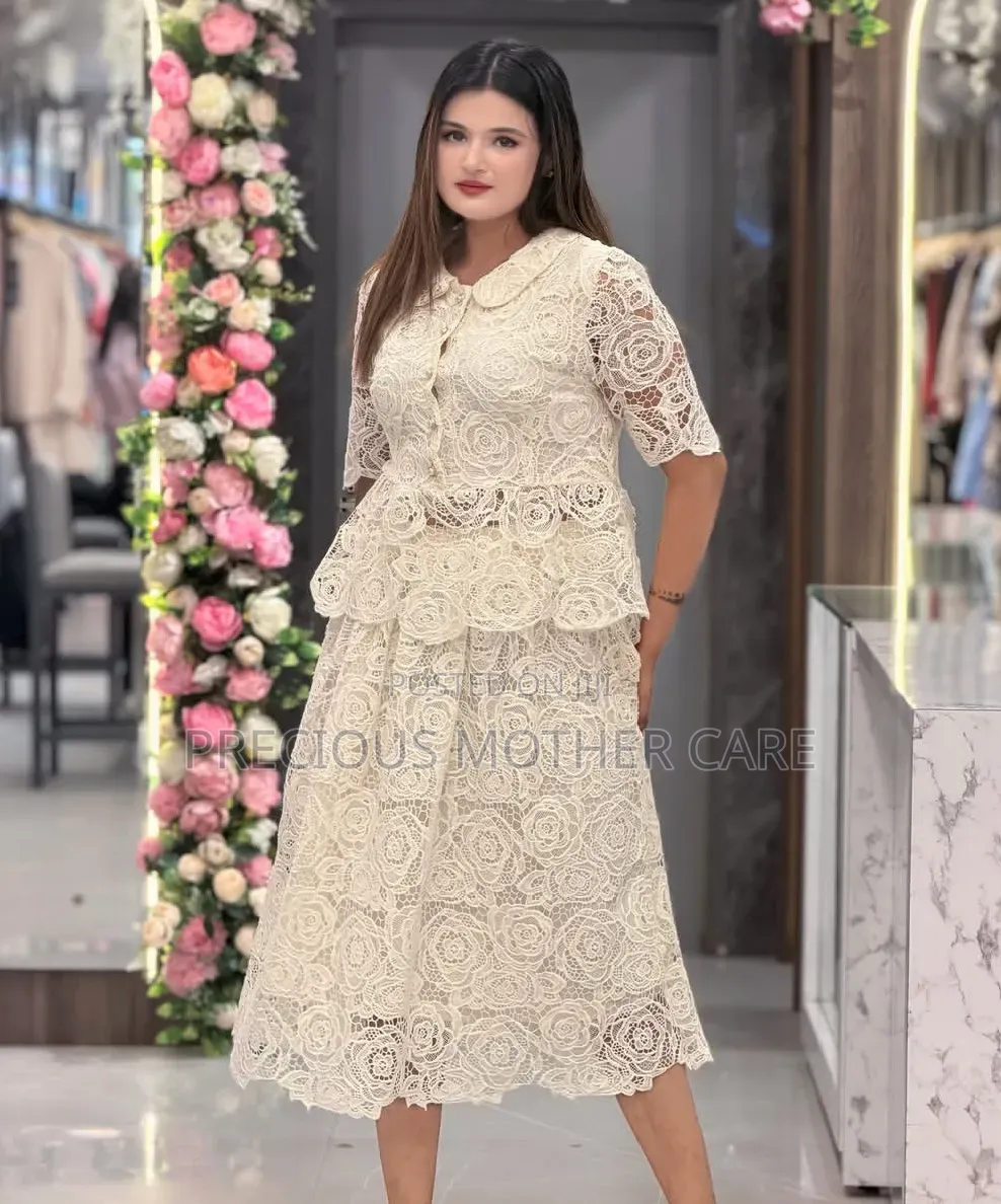 Teenagers Children Lace Dressing Skirt and Top