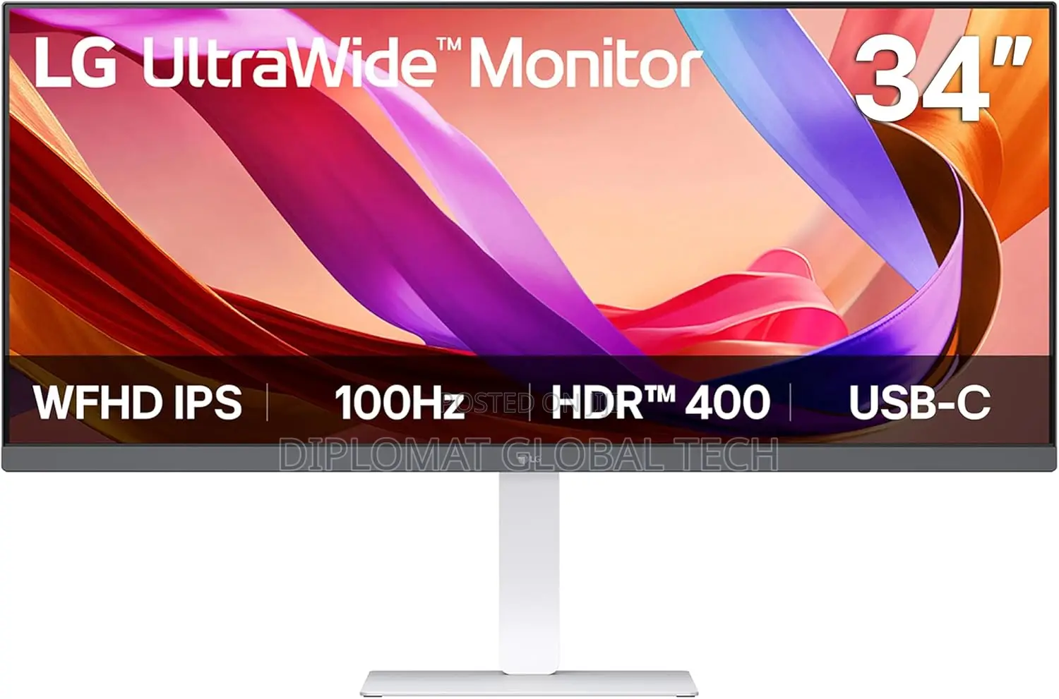 Lg 34u530a-W 34-Inch Ultrawide (2560 X 1080) Ips Monitor Usb Type-C