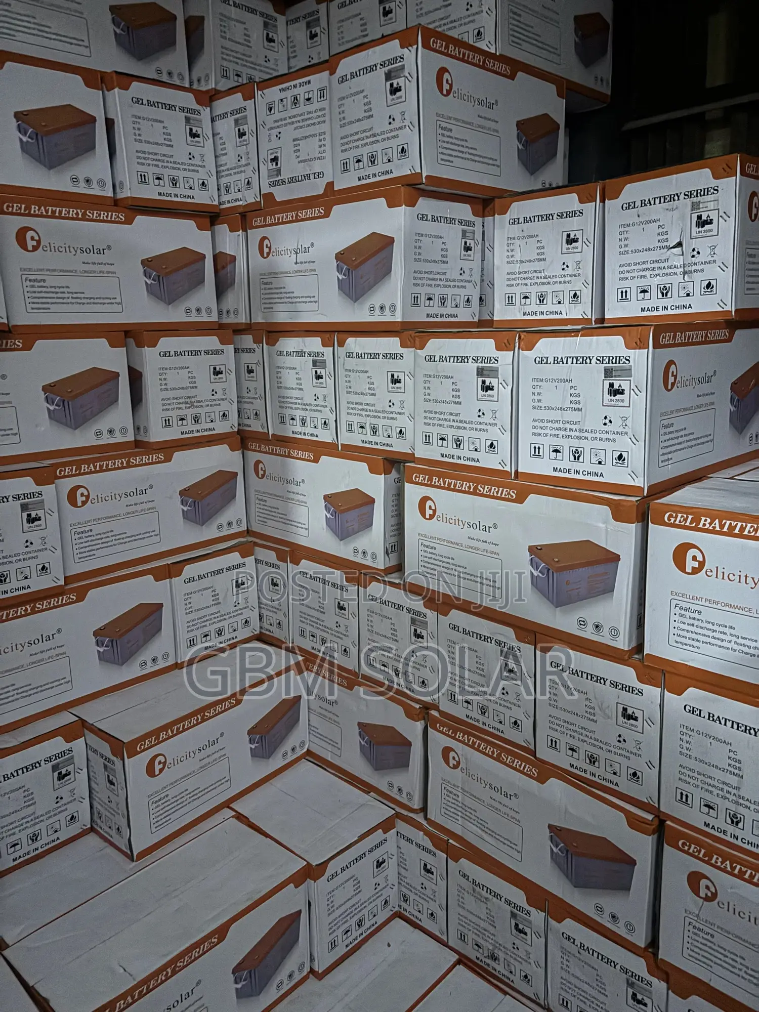 Felicity 200 Ah 12v Solar Battery