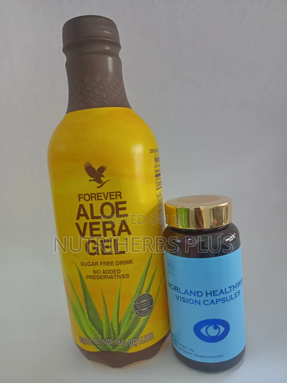 Forever Aloe Vera Gel and Norland Healthway Vision Capsules: Effective