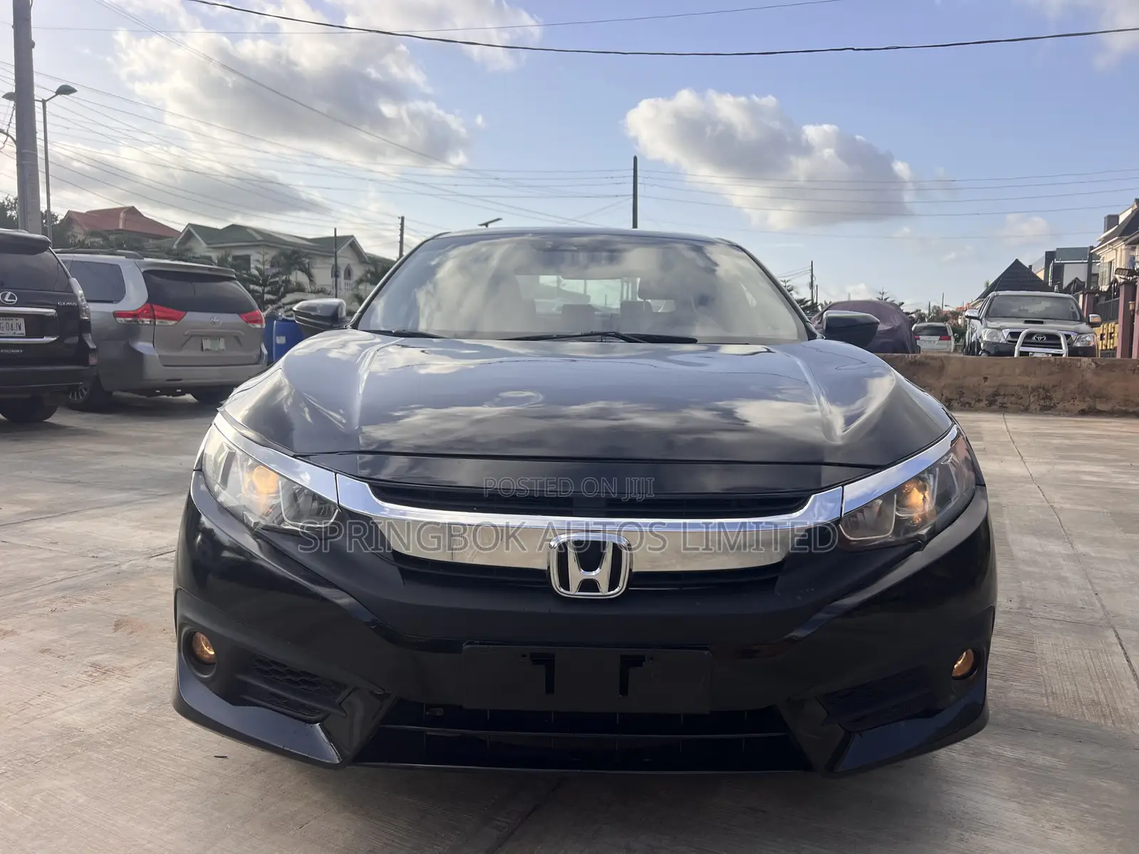 Honda Civic LX Sedan 2020 Black
