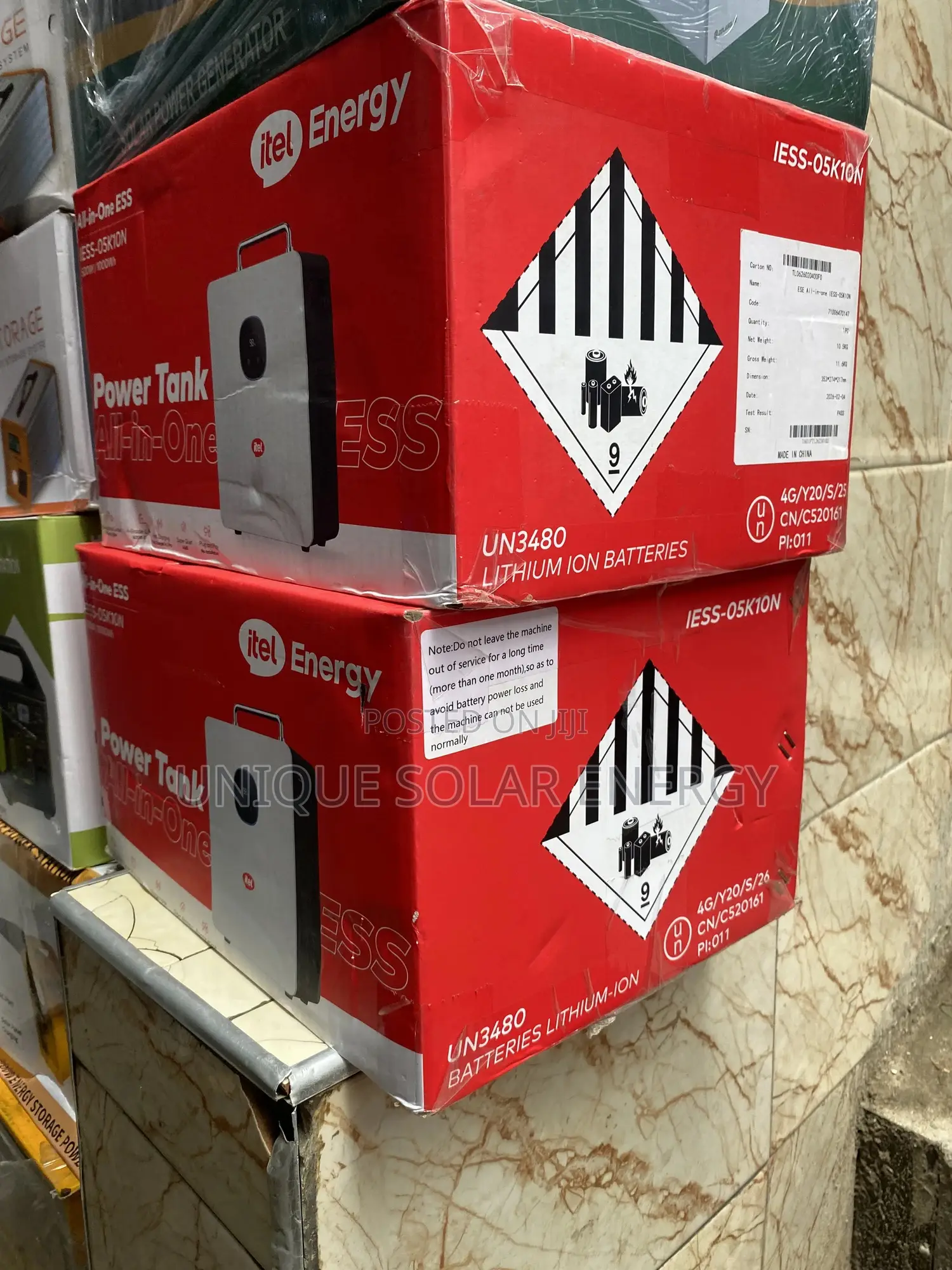 500w/1kwh Itel Power Tank Solar Generator