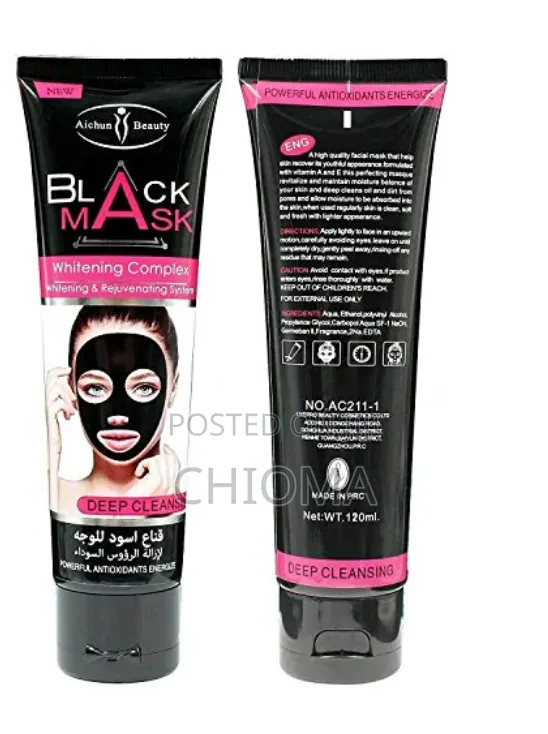Aichun Beauty Complex Black Mask