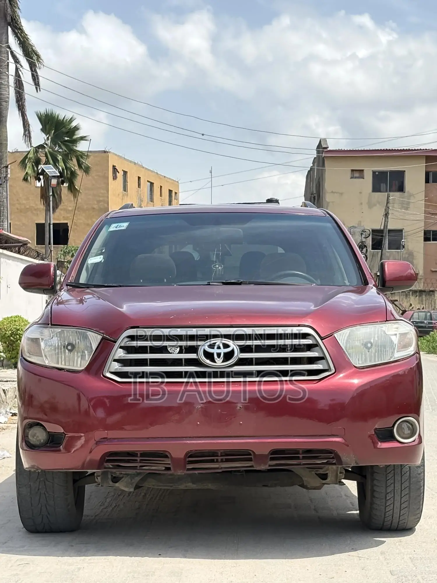 Toyota Highlander 4x4 2008 Red