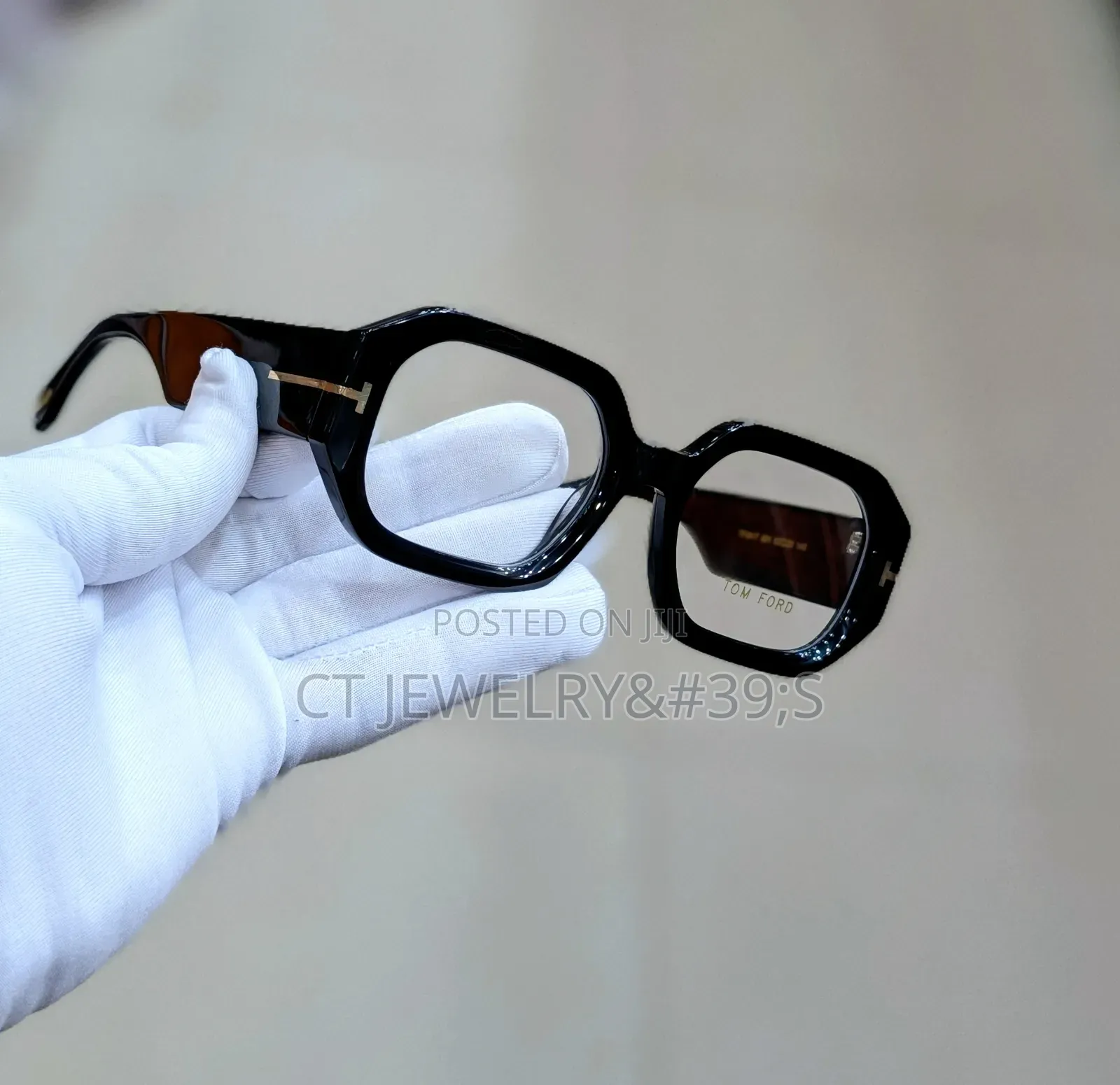 Marc Jacobs/Tom Ford Luxury Style Thick Frame Glasses, Unisex