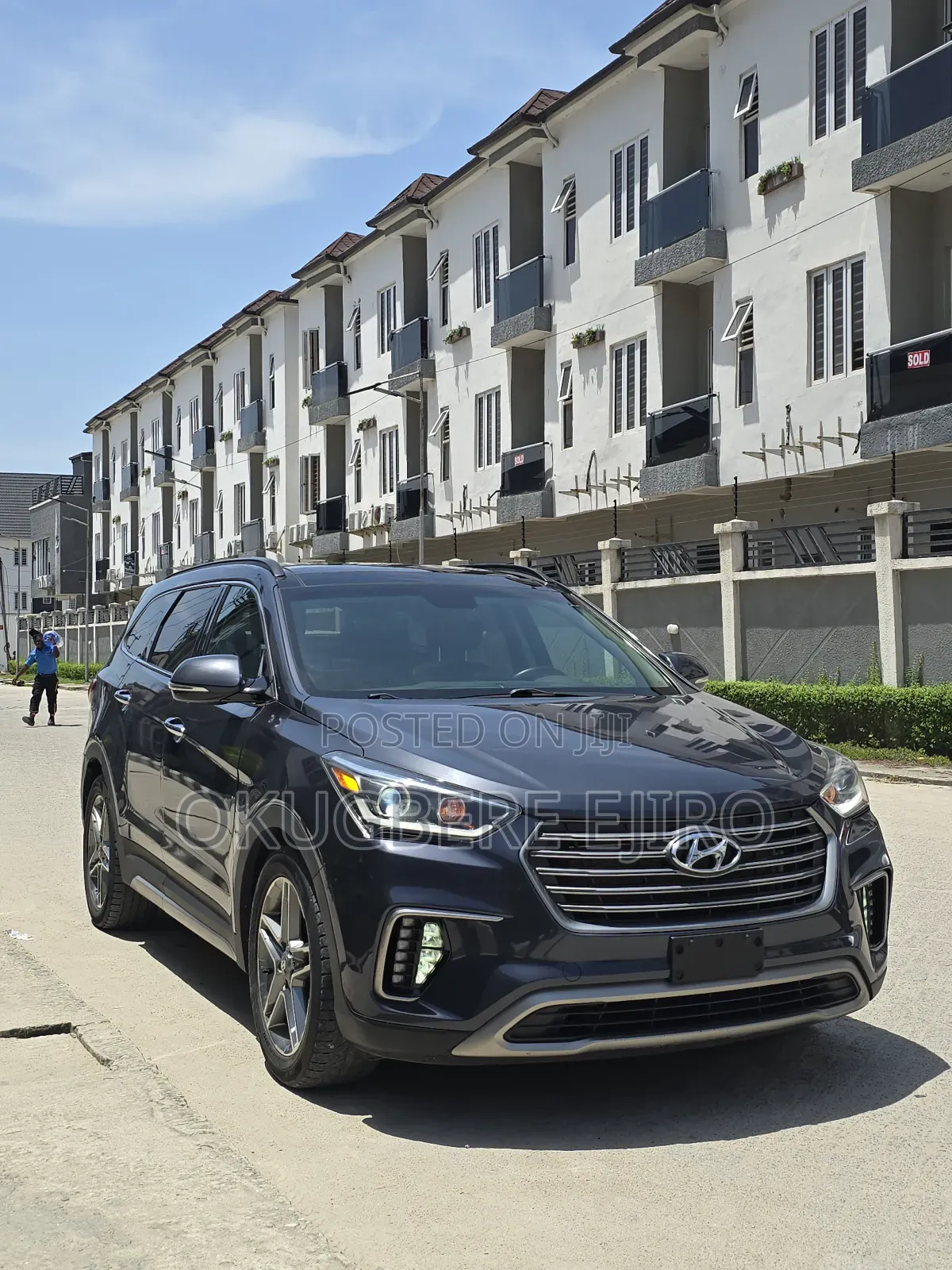Hyundai Santa Fe Limited Ultimate AWD 2017 Gray