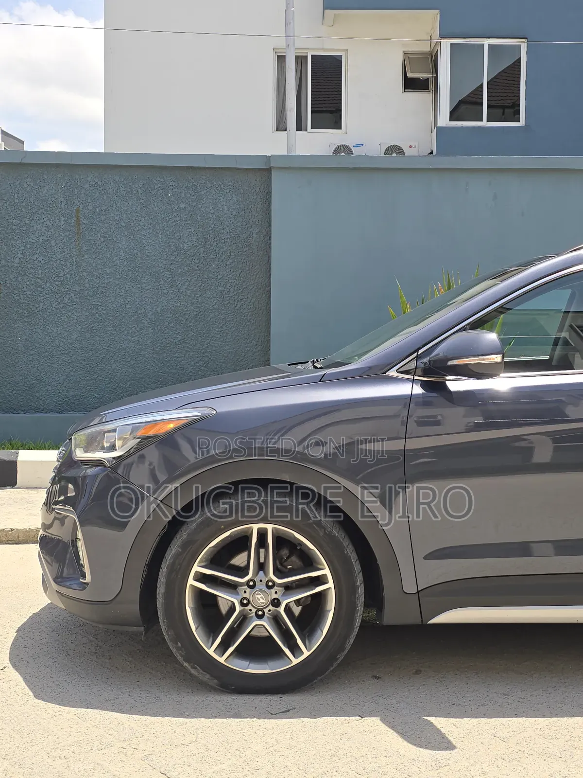 Hyundai Santa Fe Limited Ultimate AWD 2017 Gray