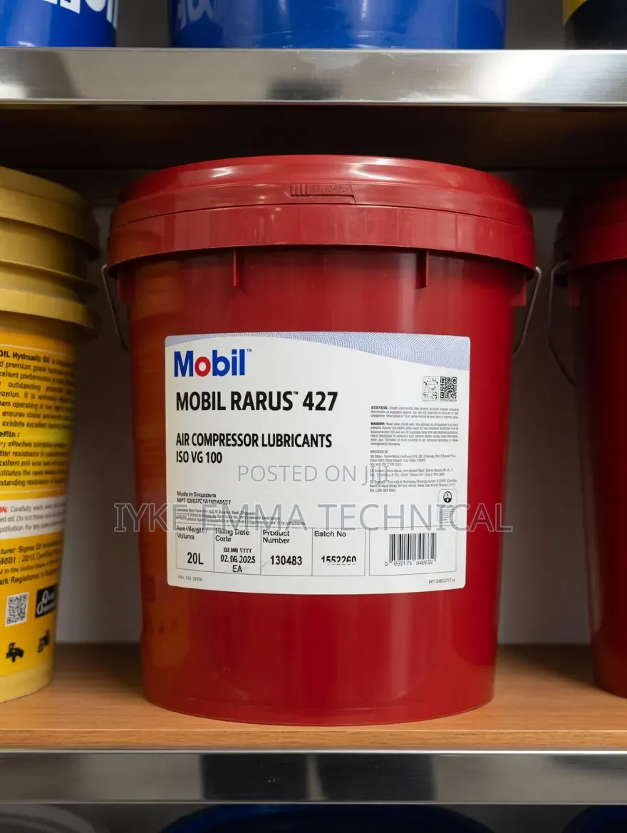 Mobil Rarus 427 Air Compressor Lubricant Iso Vg 100
