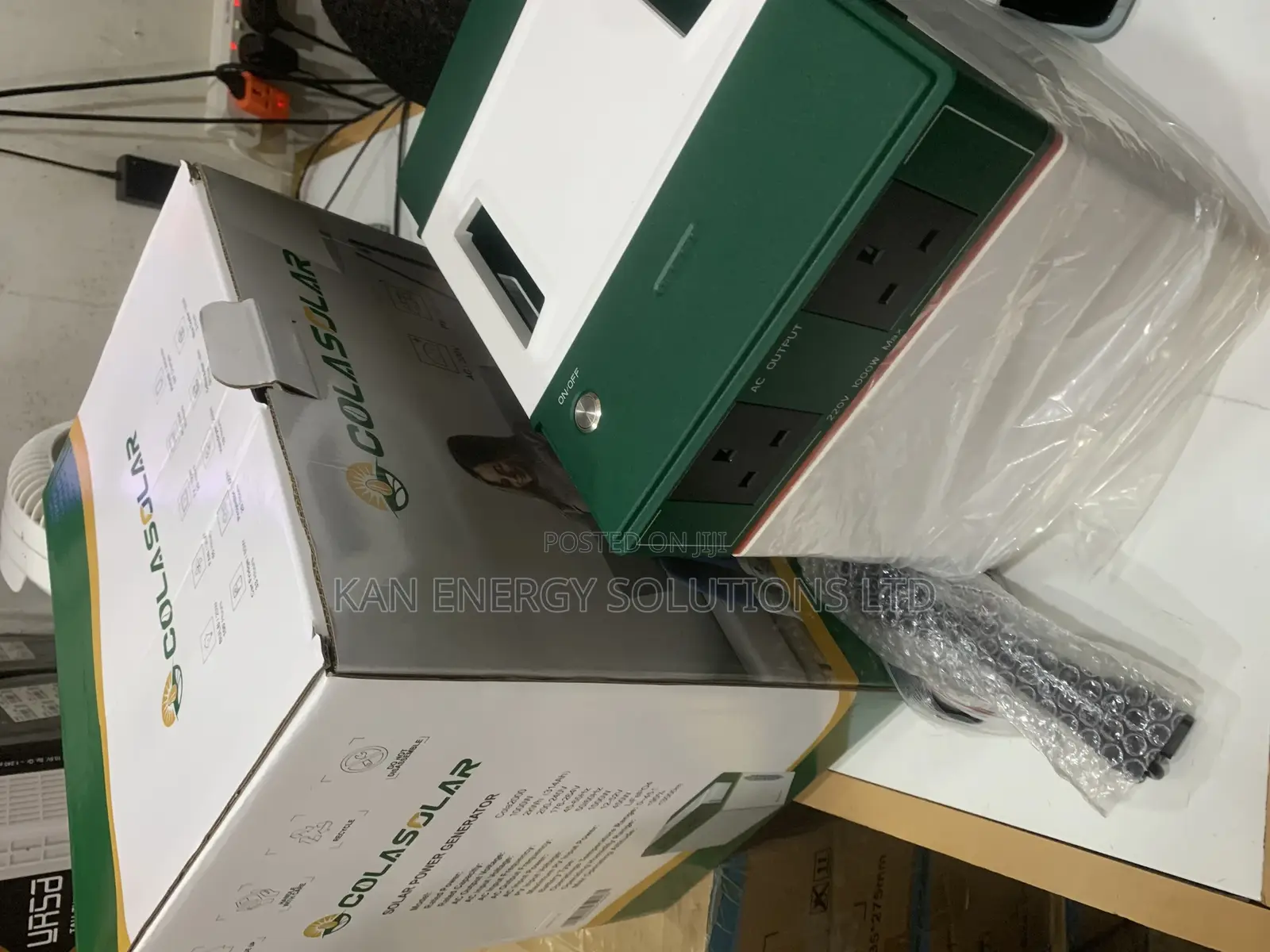 Colasolar 2kwh Solar Generator | 1000w Smart Power Station
