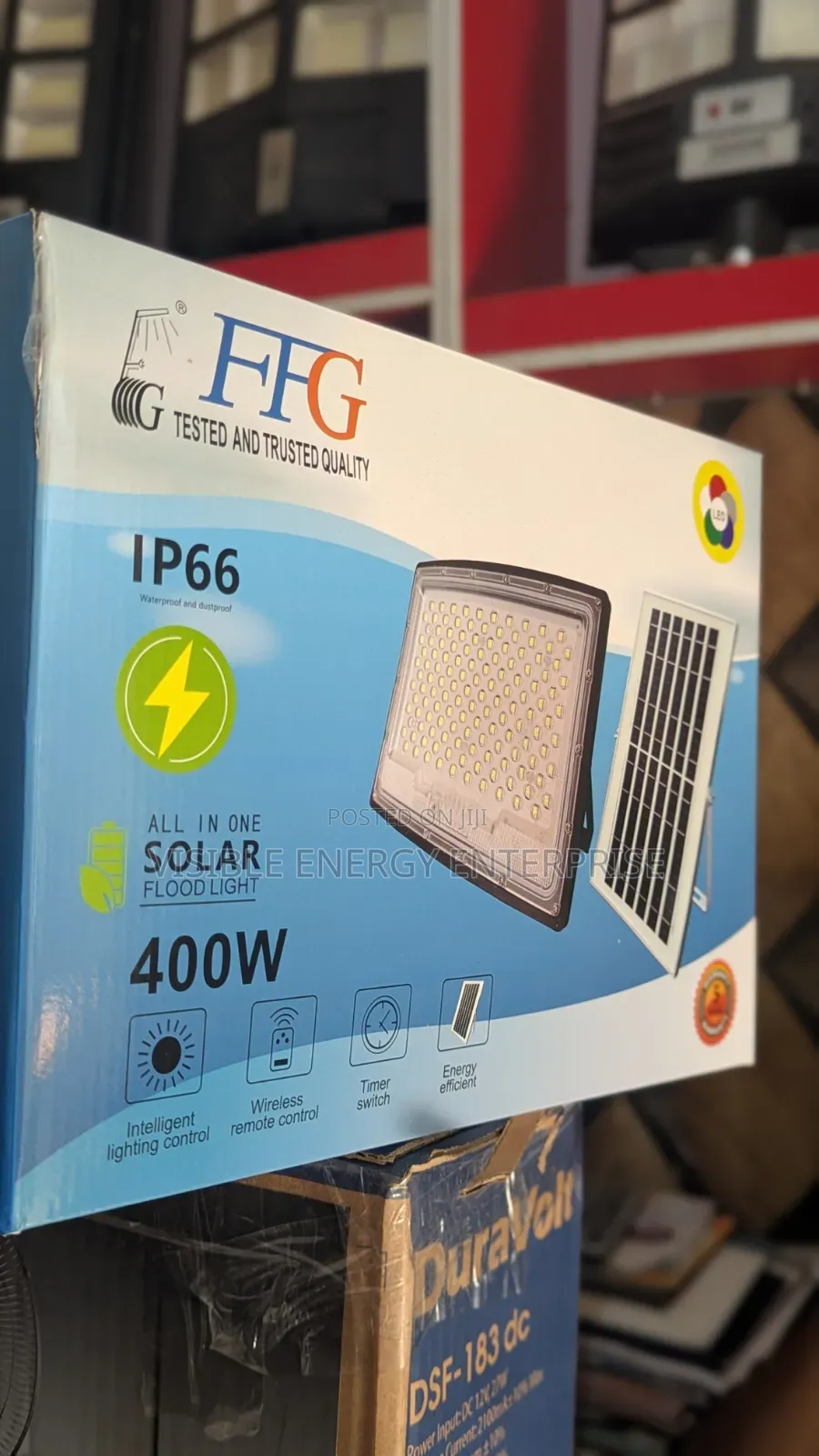 FFG 400w Ip66 Solar Flood Light