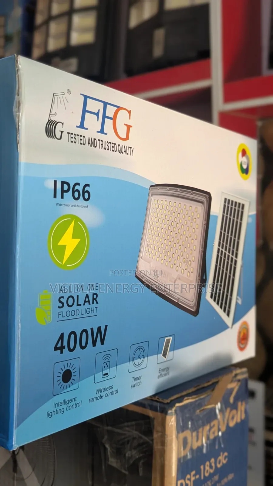 FFG 400w Ip66 Solar Flood Light