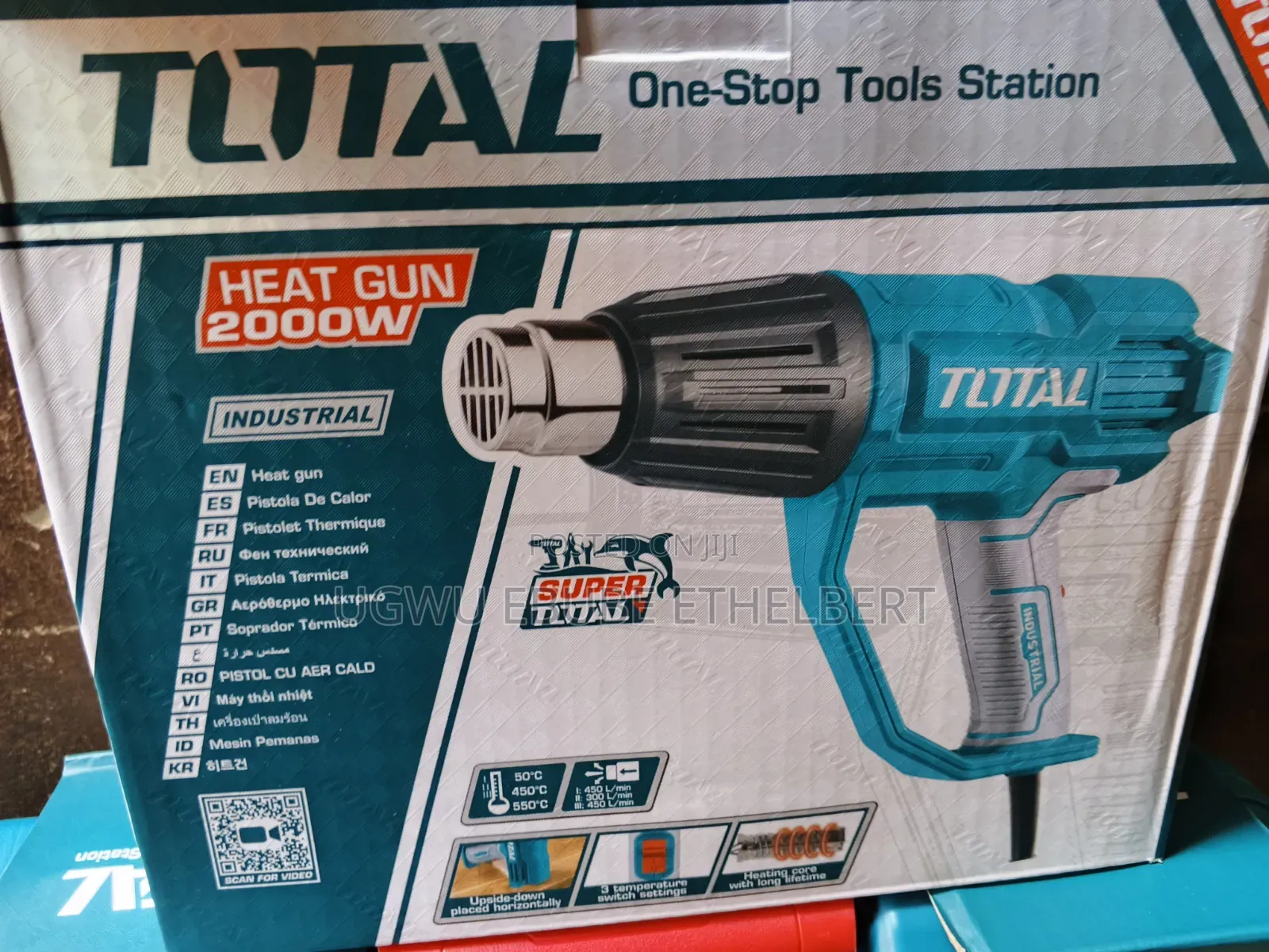 2000w Total Electric Heat Gun