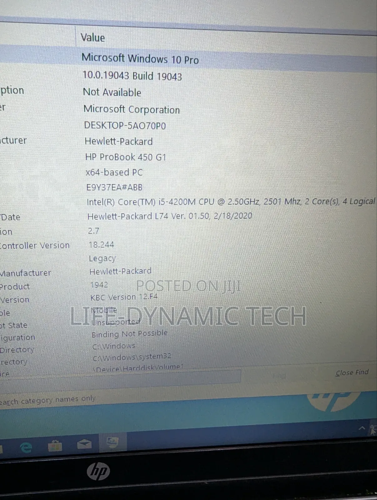 Laptop HP ProBook 450 G1 8GB Intel Core i7 SSD 500GB