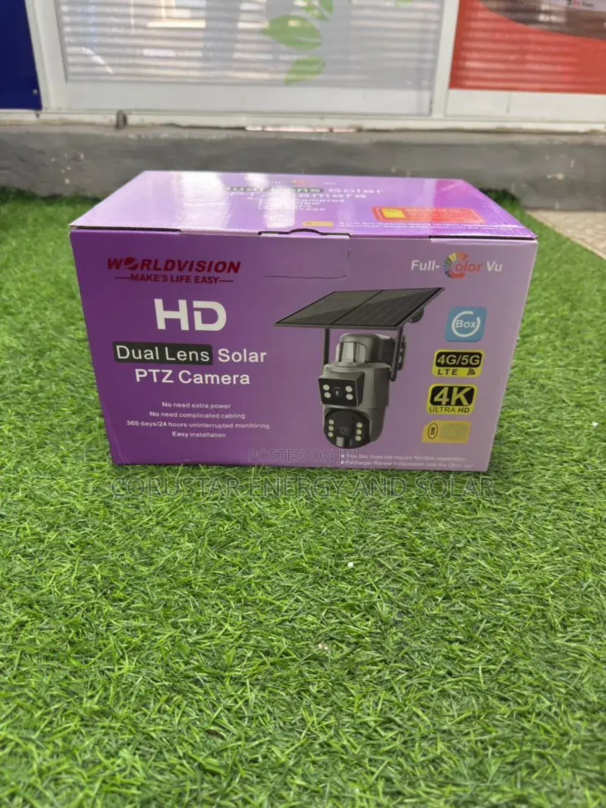 Hd Dual Lens Solar Ptz Camera