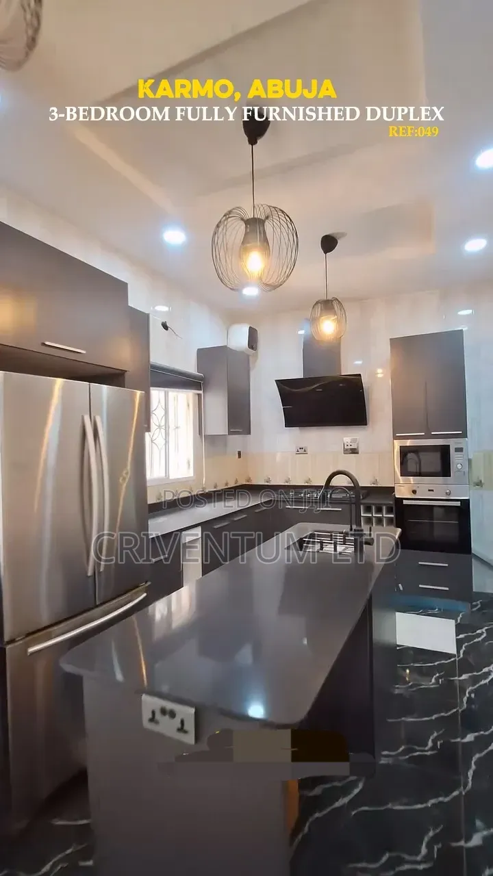 Furnished 3bdrm Duplex in Karmo for sale
