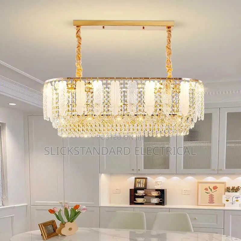 Crystal Chandelier Drop Light