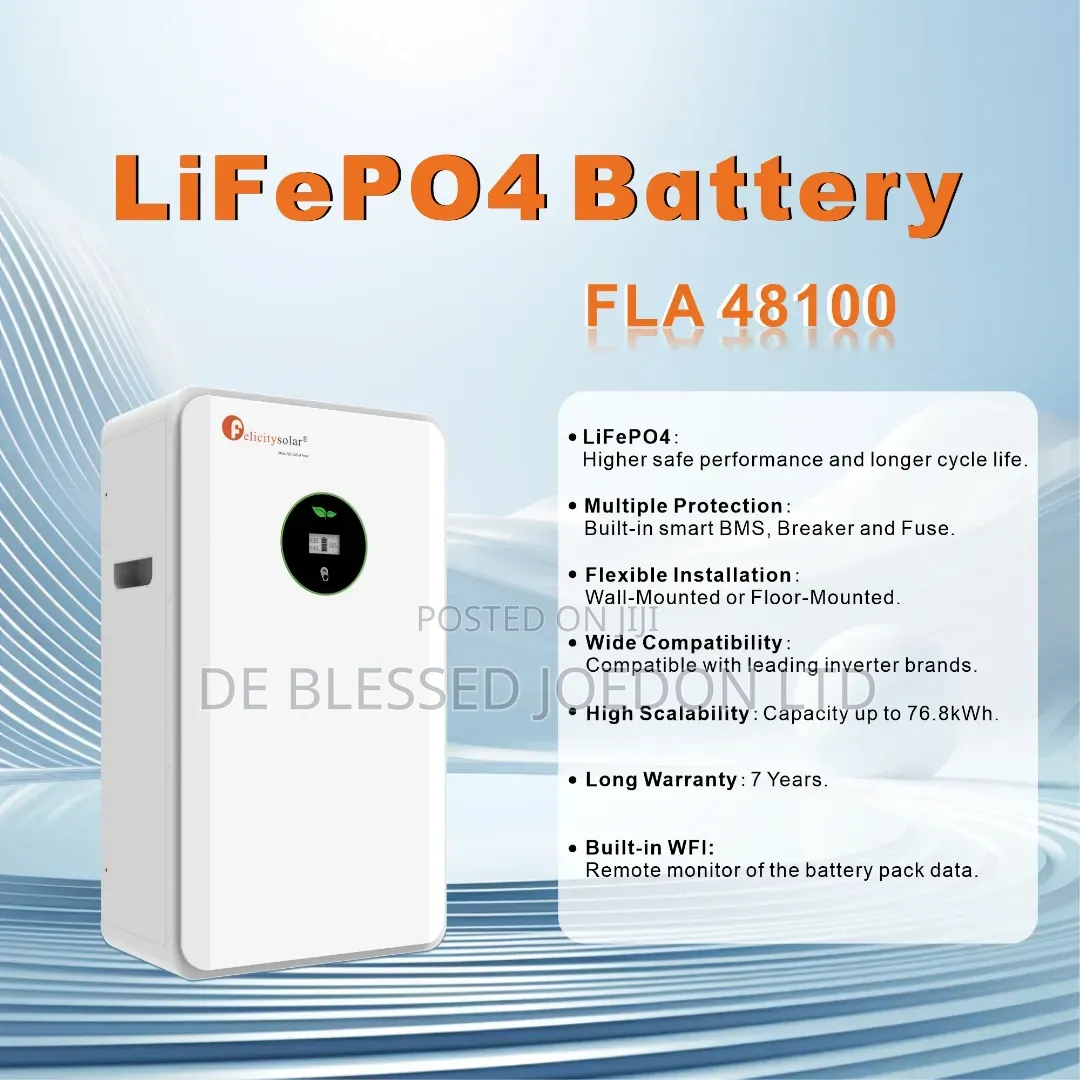 5 Kw Lithium Battery Felicity