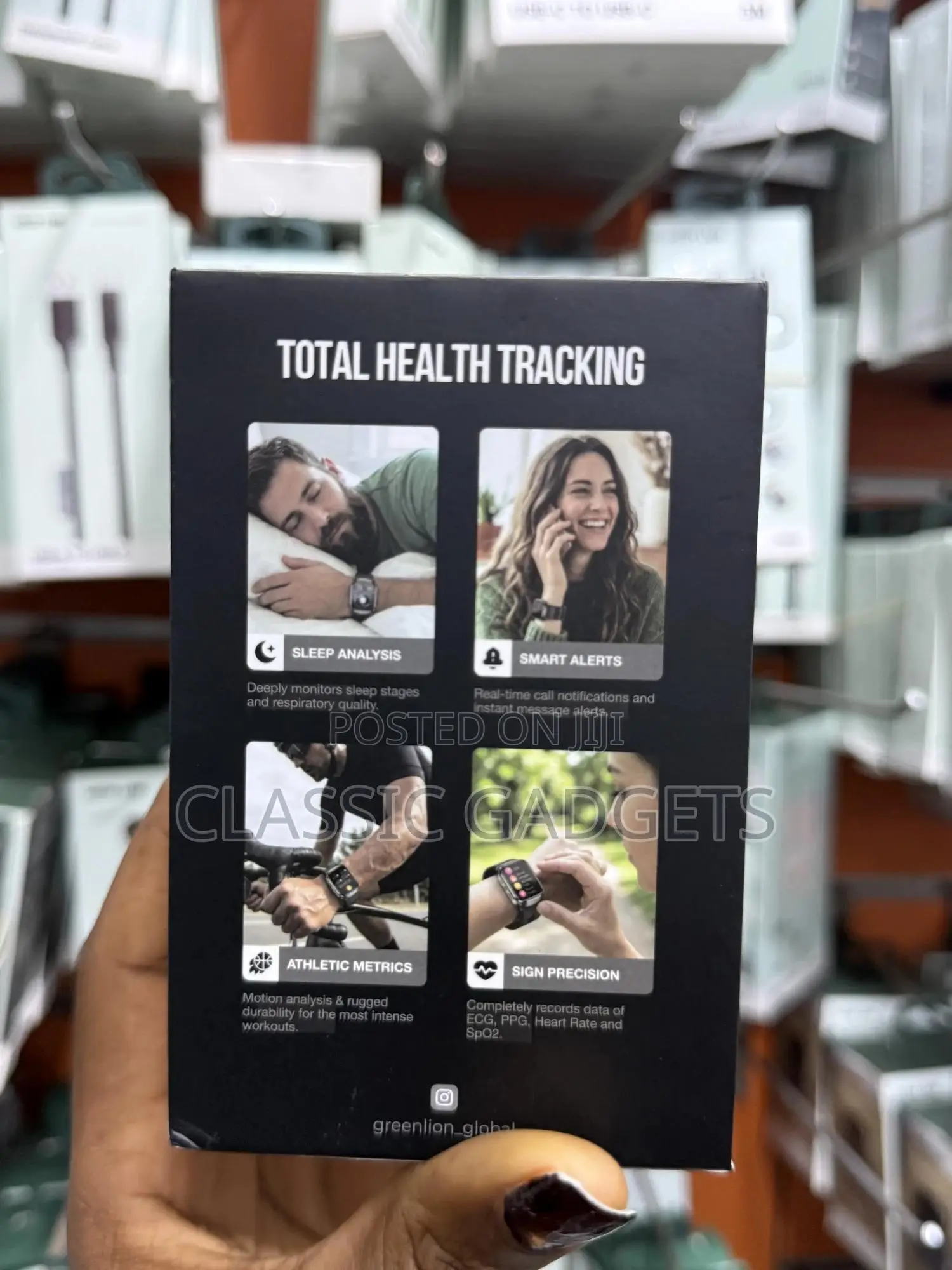 Green Lion Sense Ecg Smart Watch