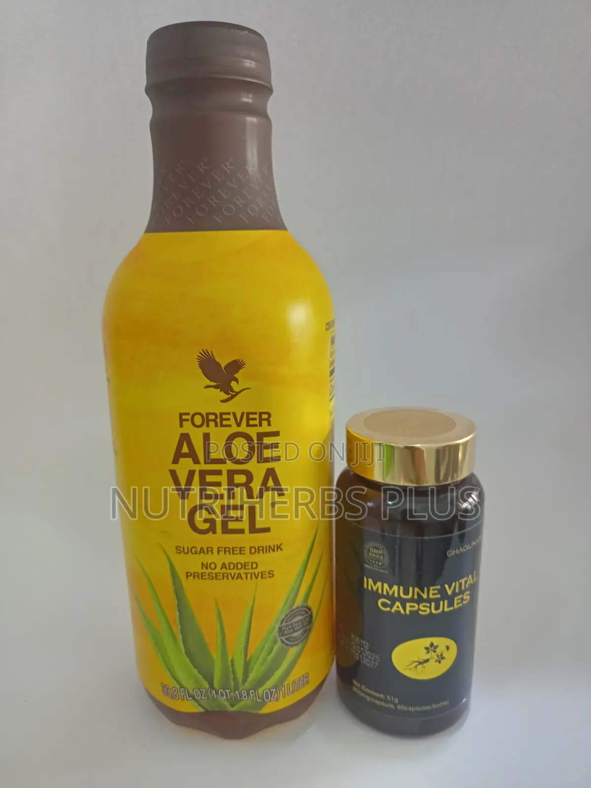 Forever Aloe Vera Gel and Norl Immune Vital Capsules Overall Wellness