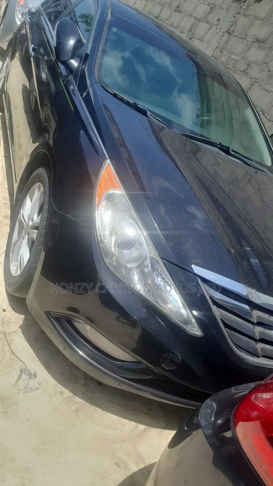 Hyundai Sonata Limited 2.0T w/17" Wheels (2.0L 4cyl 6A) 2011 Black