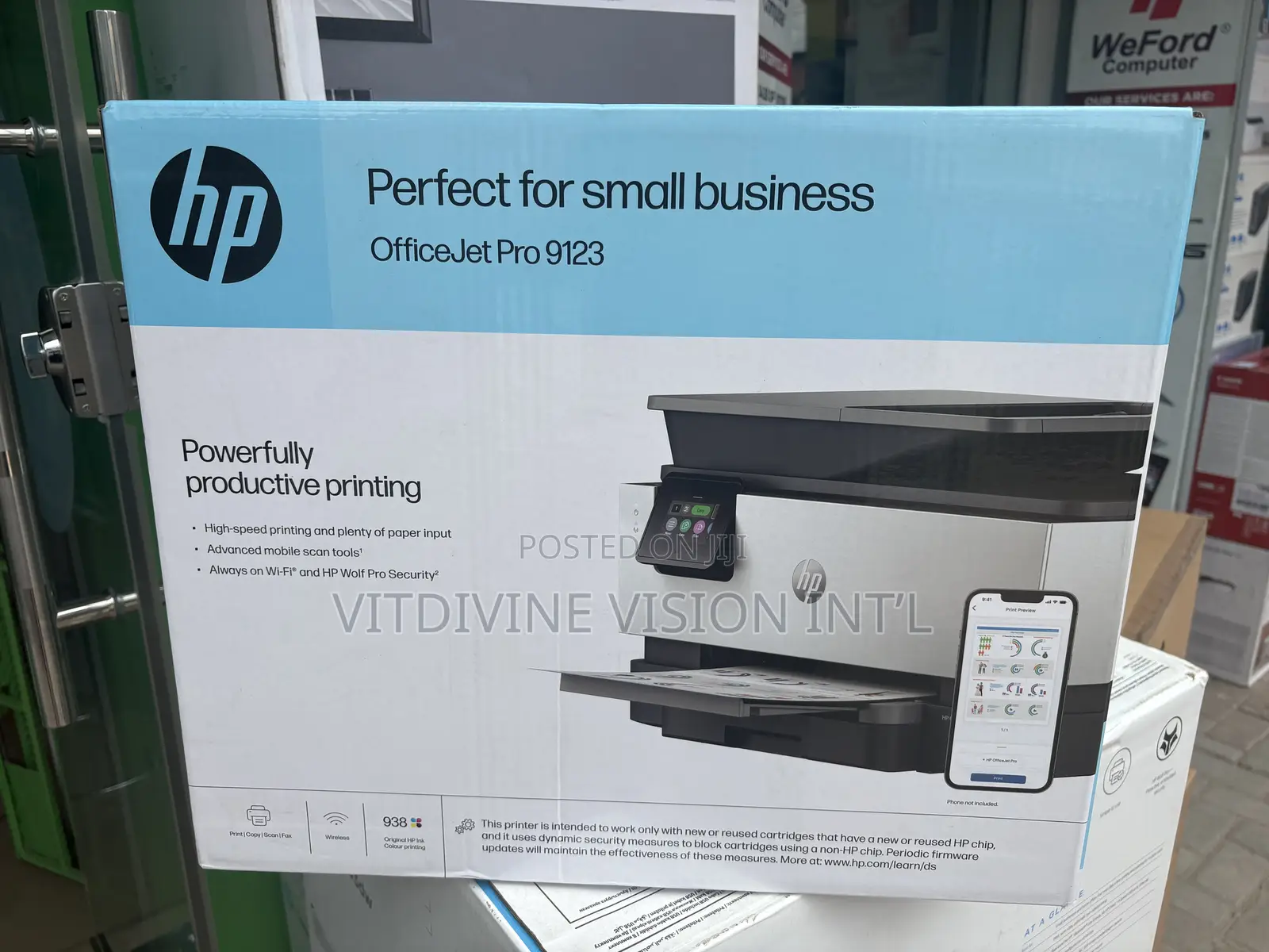 Hp Officejet Pro 9123 All-in-One 3 in 1 Printer