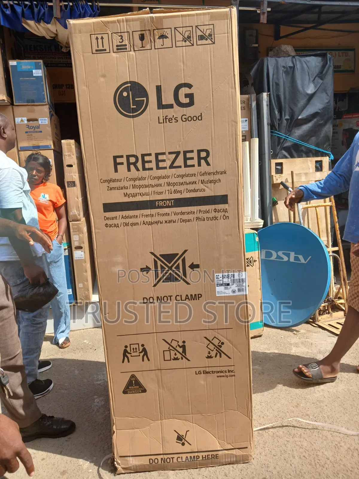 Lg 7 Drawers Upright Freezer Inverter