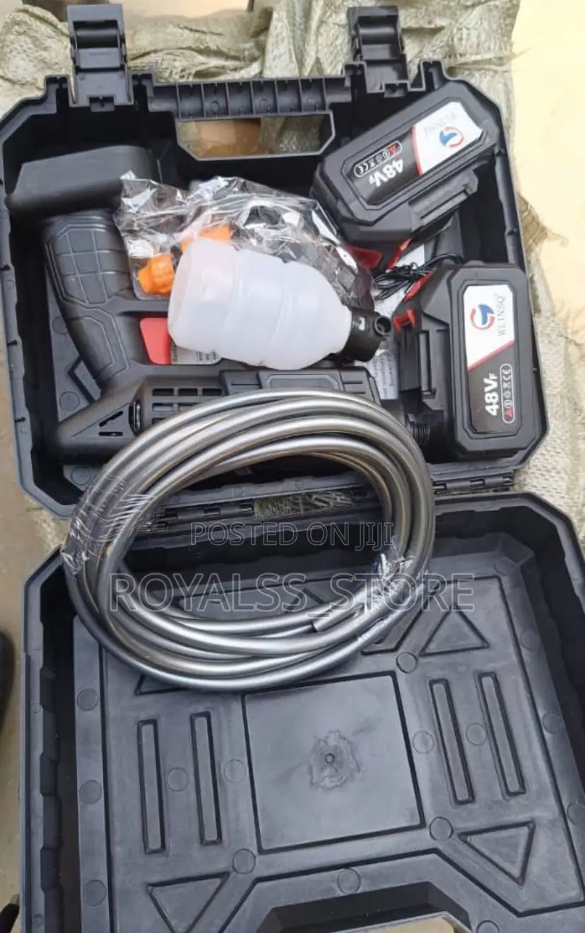1200mah 2 Battery High Power Pressure Car Washer