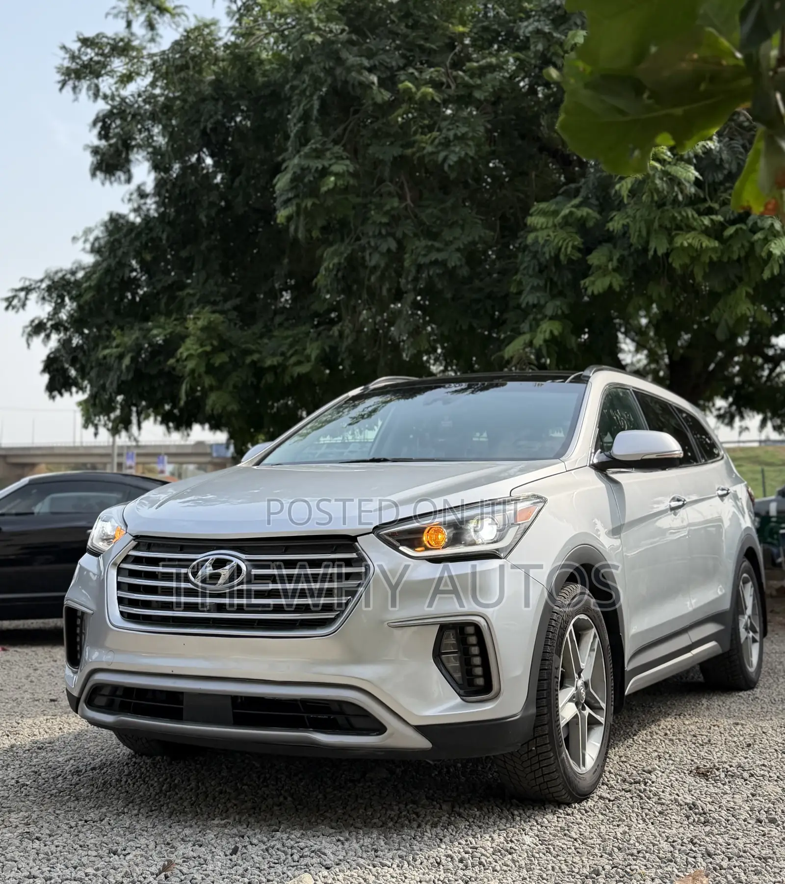 Hyundai Santa Fe Limited Ultimate AWD 2017 Silver