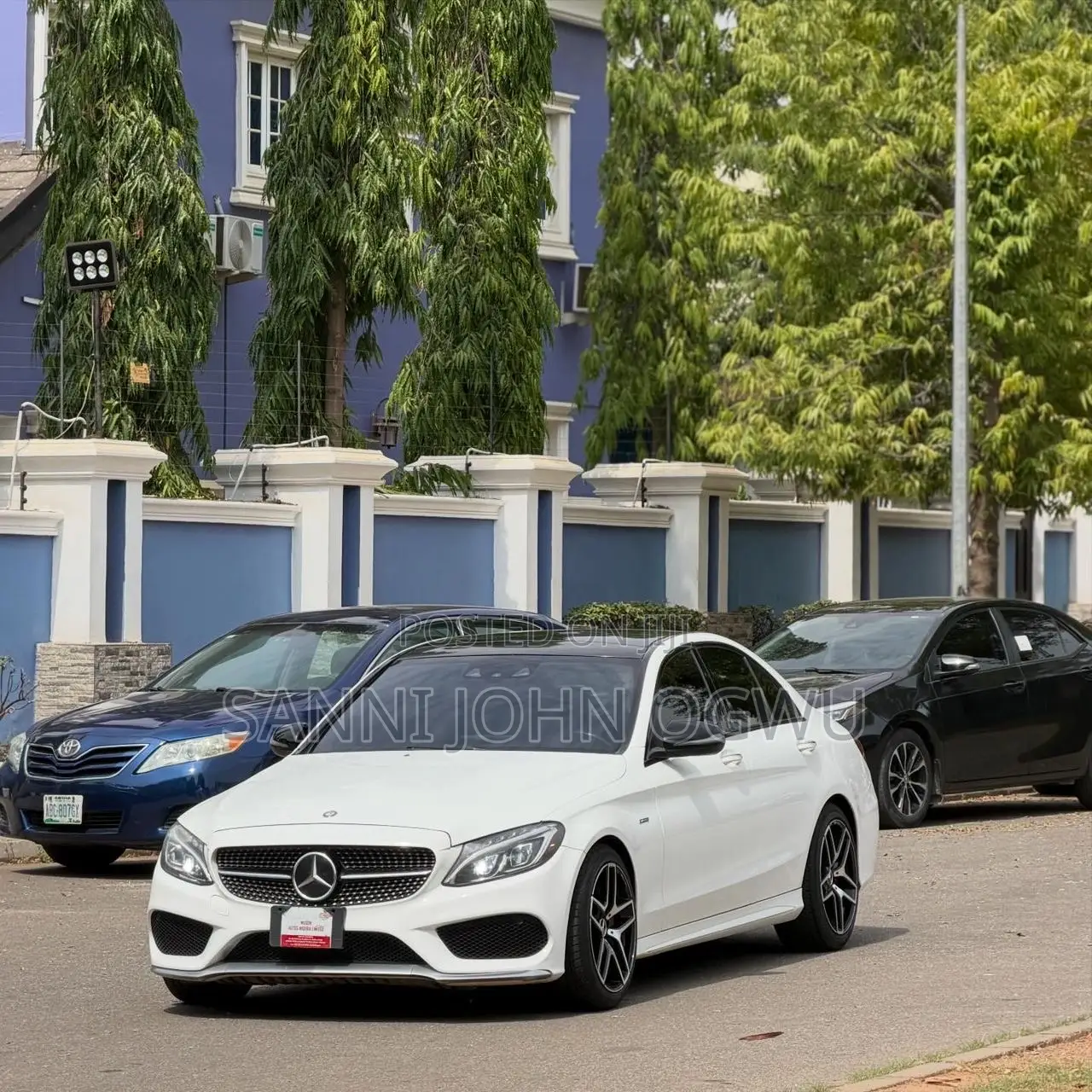 Mercedes-Benz C450 2017 White