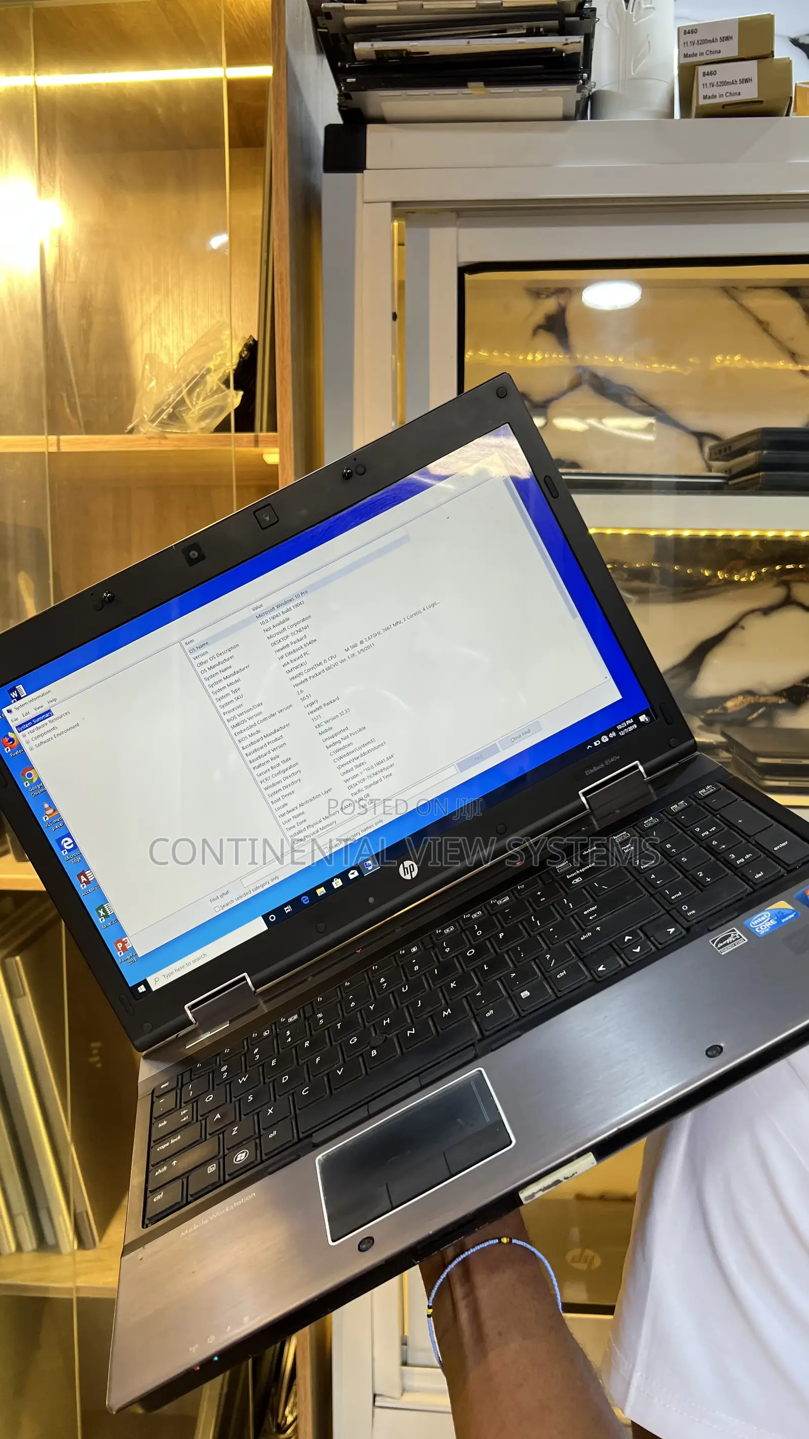 Laptop HP EliteBook 8540W 8GB Intel Core i5 HDD 250GB
