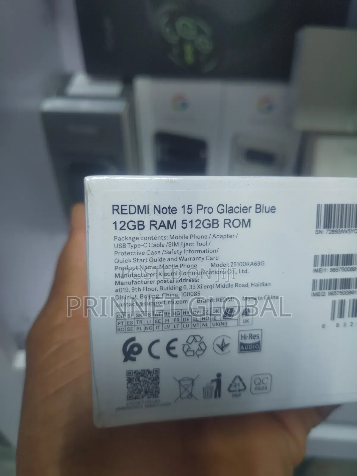 New Xiaomi Redmi Note 15 Pro 512 GB Blue