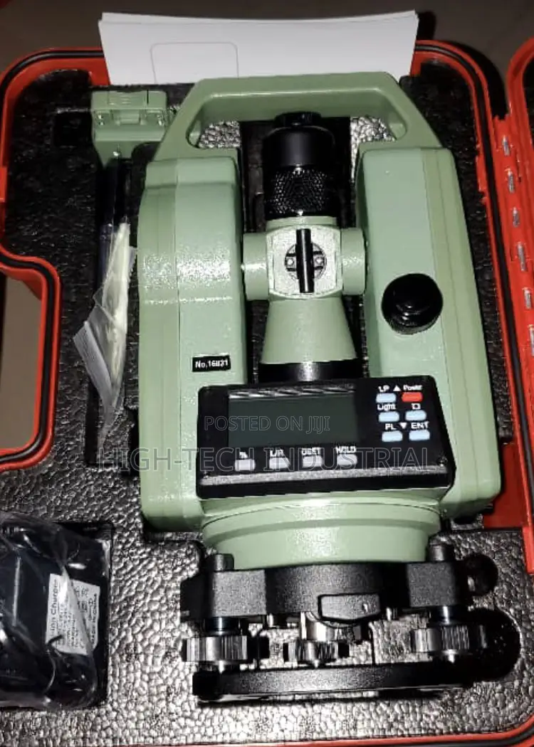 De2a-L High Accuracy Laser Plummet Telescope Electronic Theodolite