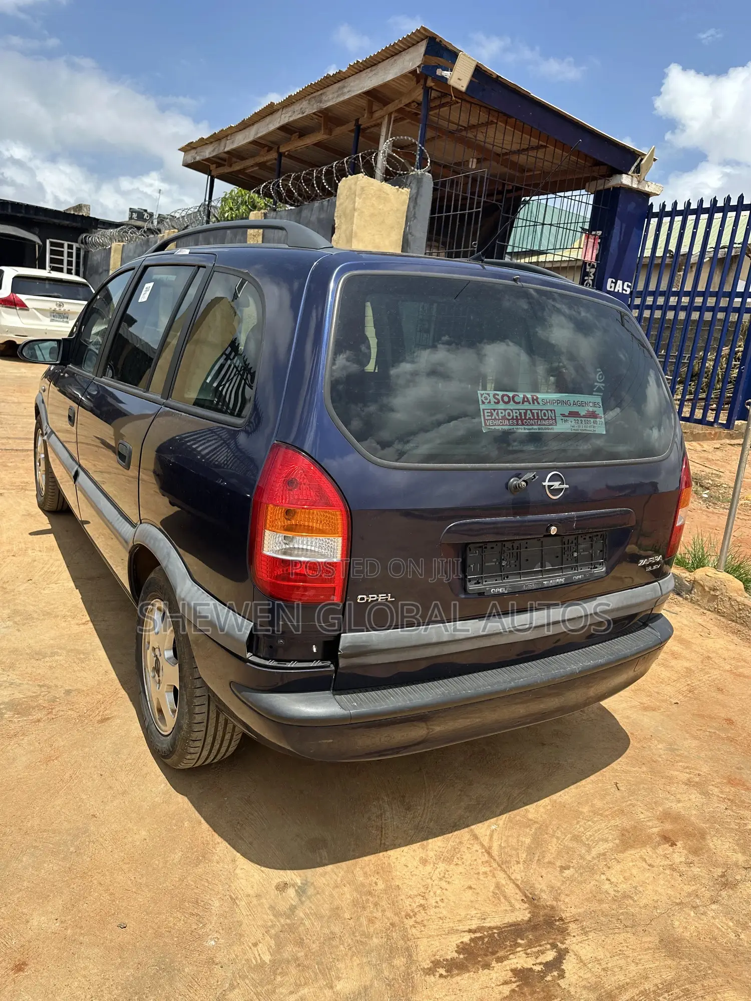 Opel Zafira Snowtrekker 2000 Blue