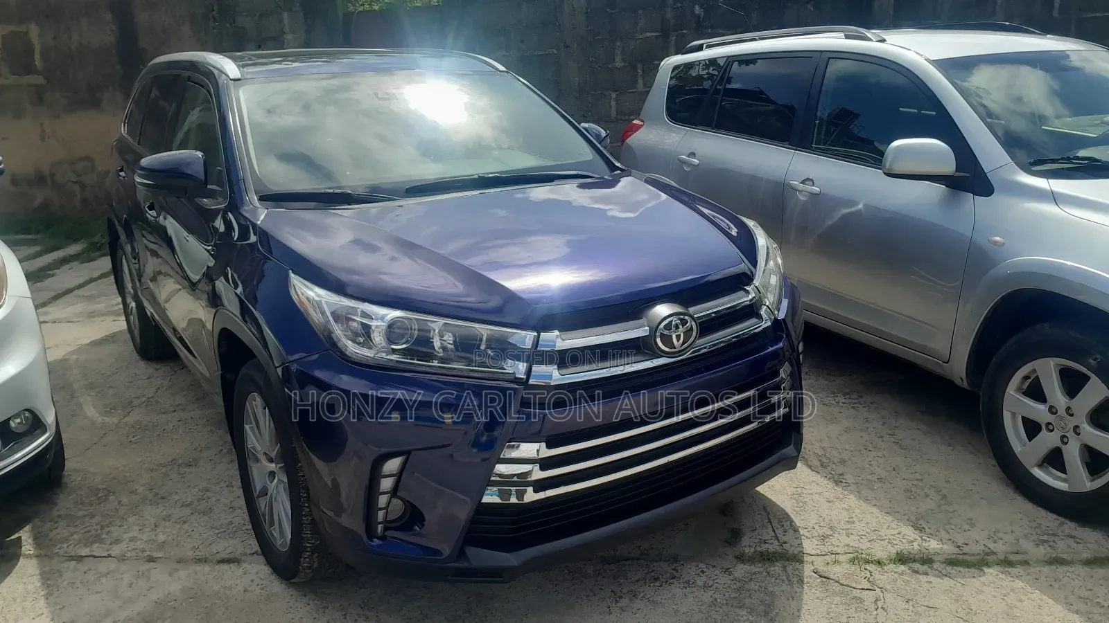 Toyota Highlander XLE 4dr SUV (3.5L 6cyl 6A) 2015 Blue