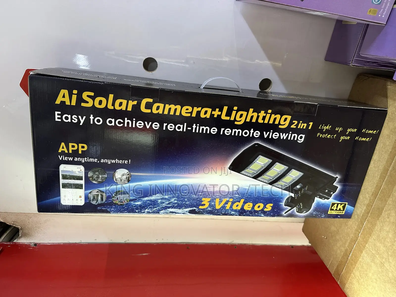 Ai Solar Camera+Lighting 2 in 1