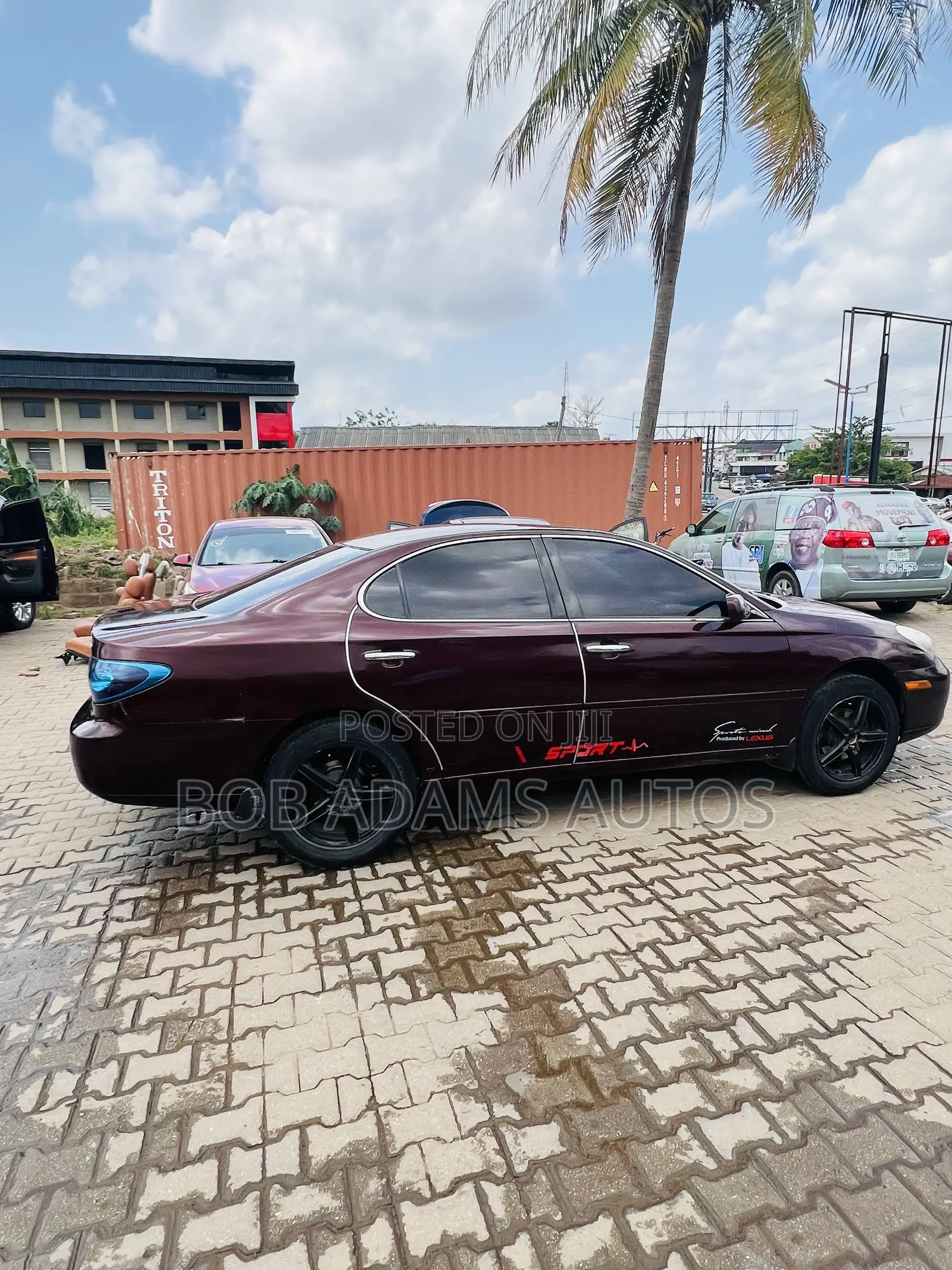 Lexus ES 2004 Burgundy