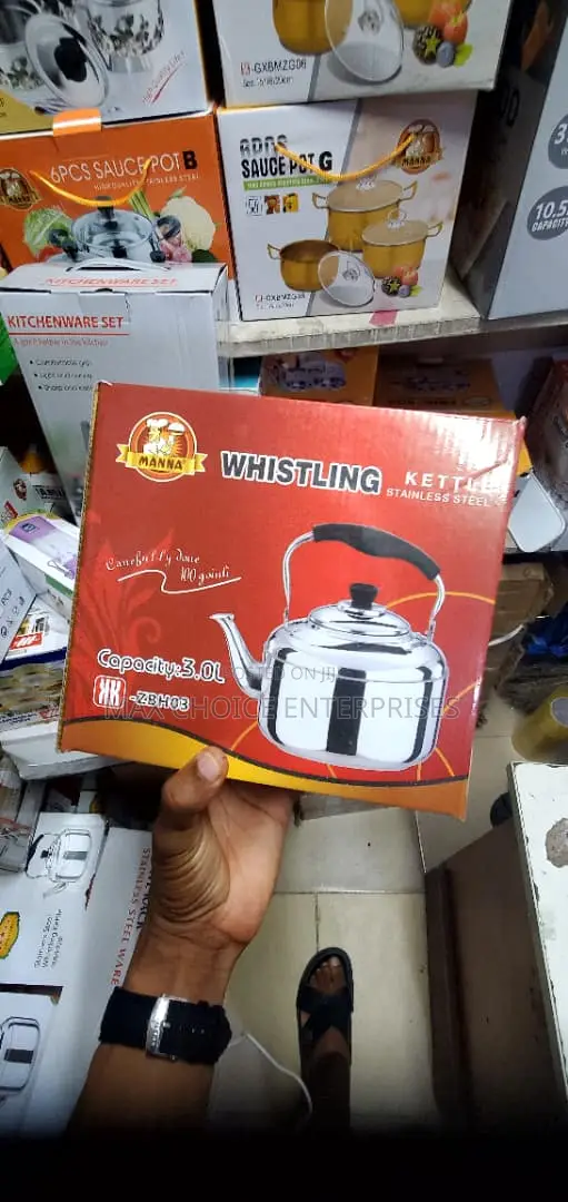 3l Stainless Steel Whistling Kettle