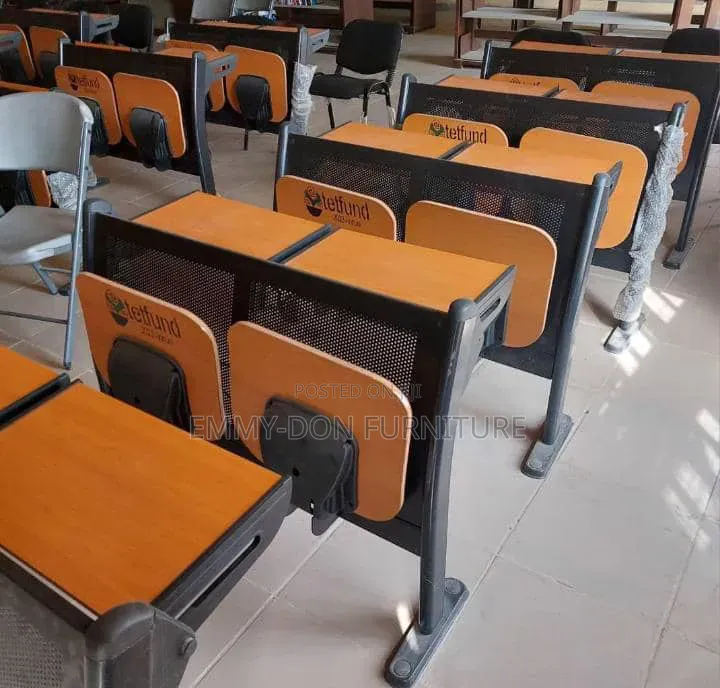 High Quality Iron Leg Students 2in1 Chair