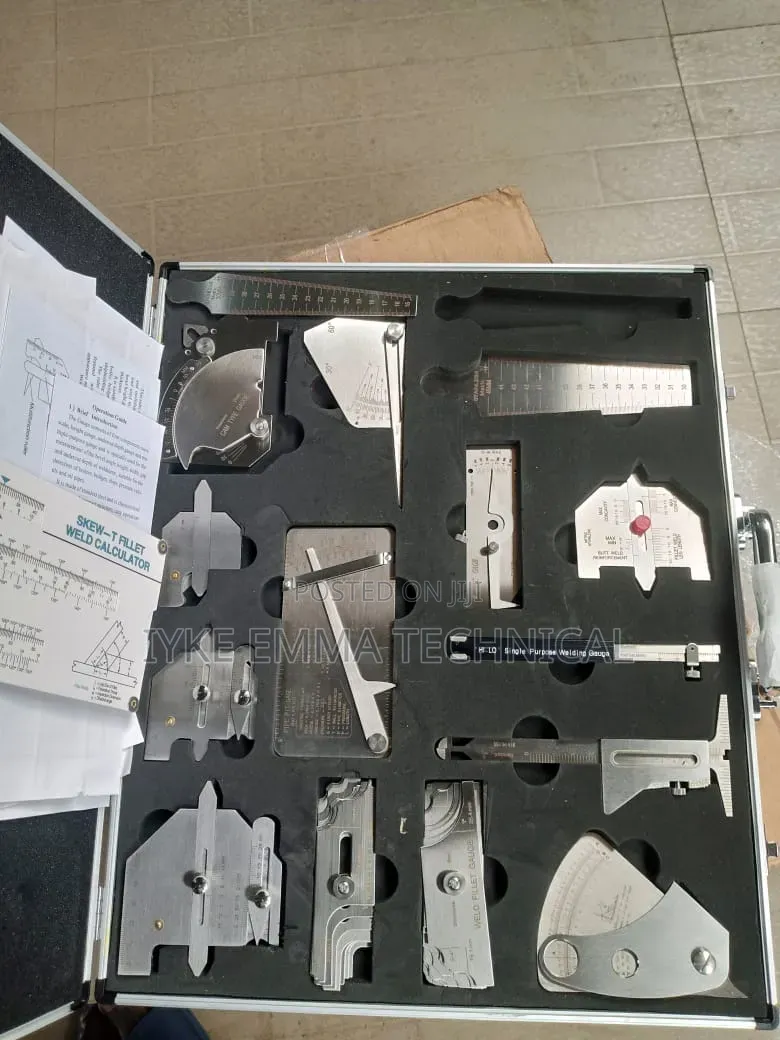 Welding Gauge Tool Inspection Kit Welding Inspection Ruler Set