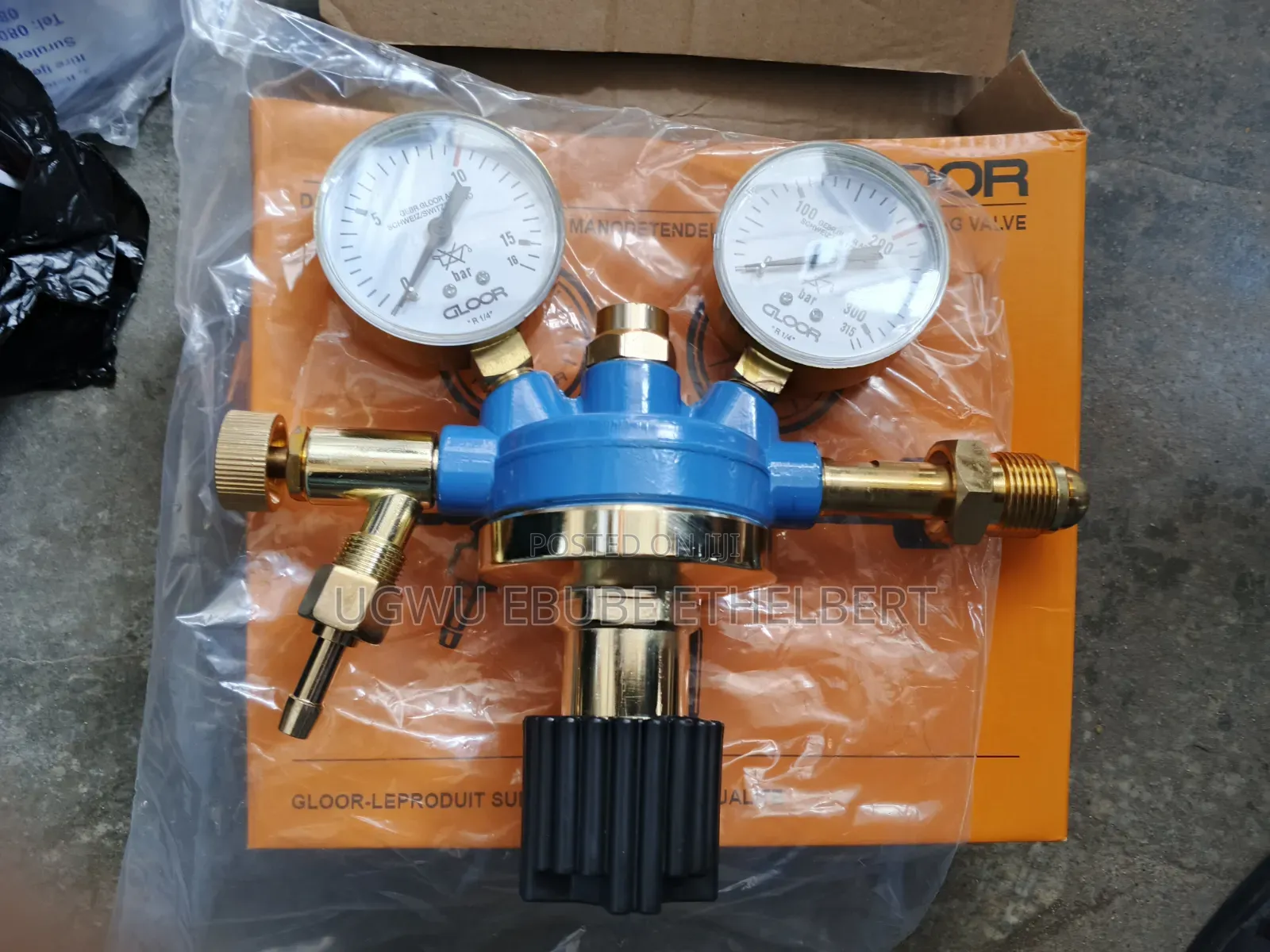Oxygen Gloor Regulator Original