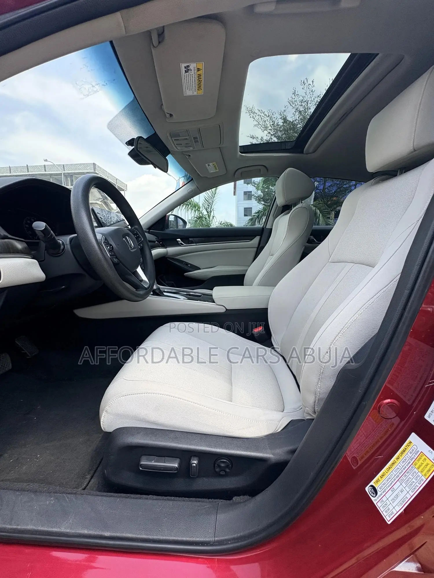 Honda Accord 2019 Red